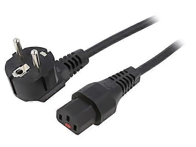 IL13-EU1-H05-3100-400 Cable CEE 7/7 (E/F) Angled Plug To IEC C13 Female