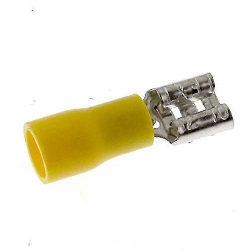 14148 4.06.0 mm, 4, partially insulated, 25 pcs. blade receptacles, plug dimensions: 0.8 x 6.4 mm