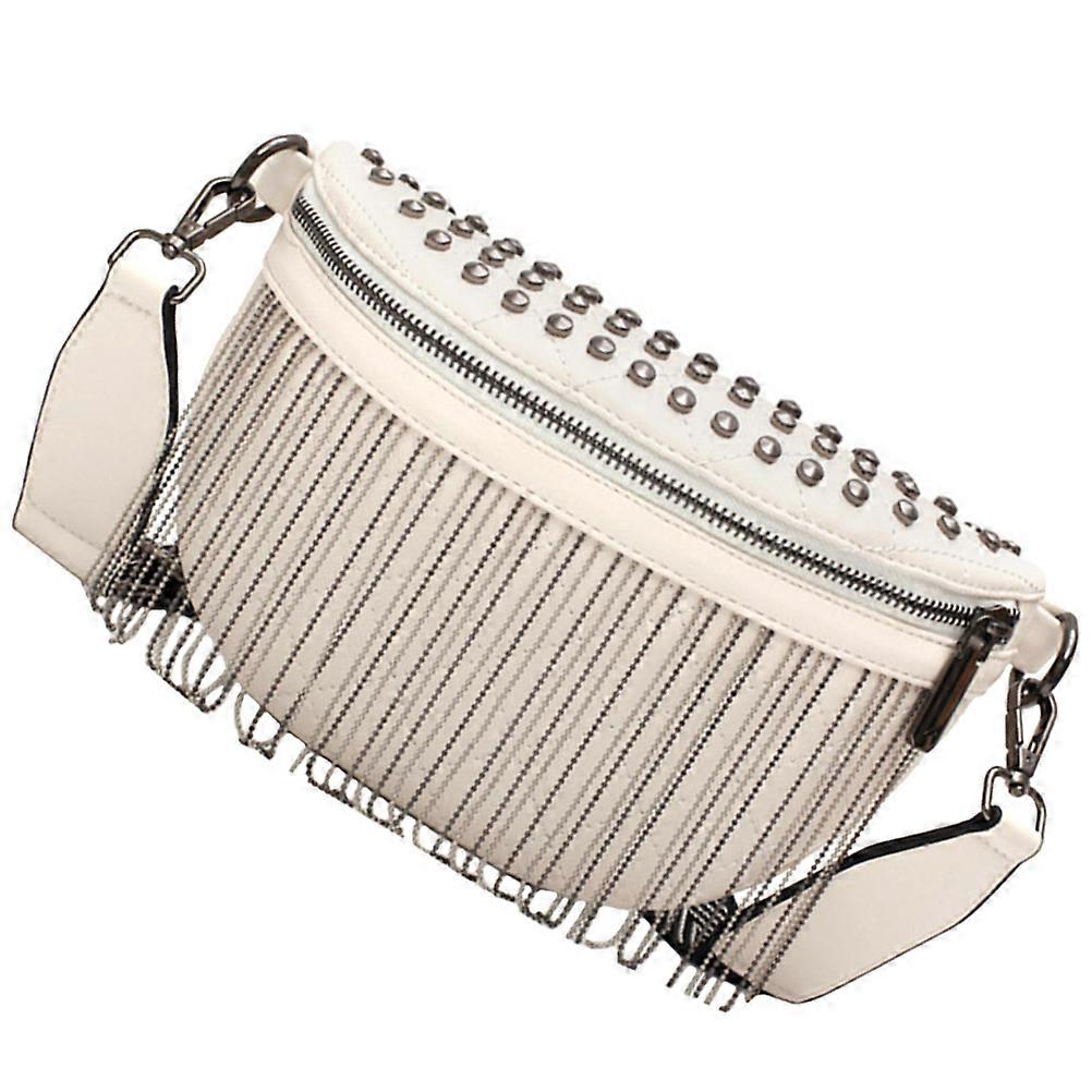 Tassel Decorated Crossbody Bag for Women, Versatile Storage Solution