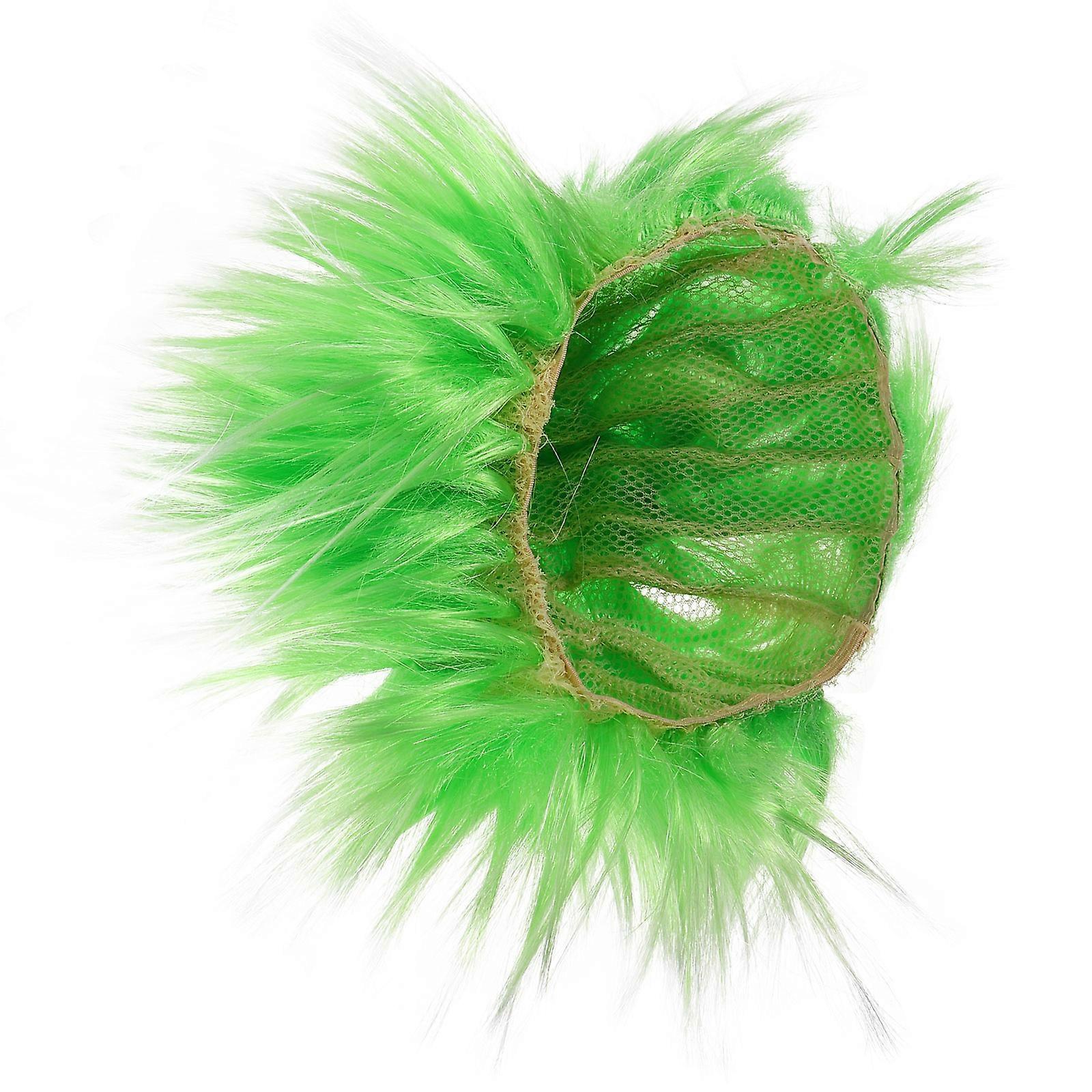 Mens Green Wig Spiky Hedgehog Style Wig For Masquerades Halloween Costume 1Pcs