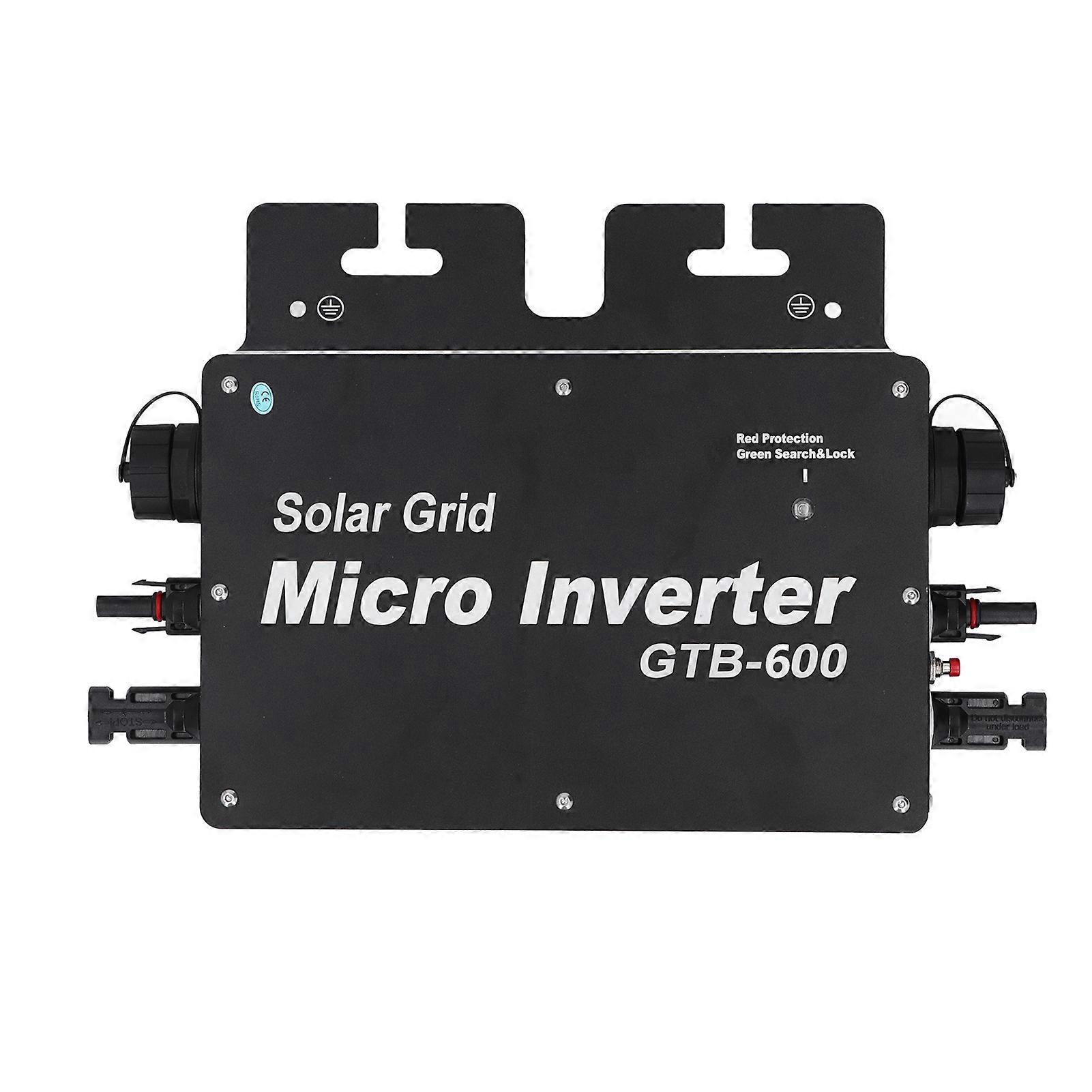 Micro Inverter Solar Power Grid Tie 600W WIFI Control Automatic Identification AC120