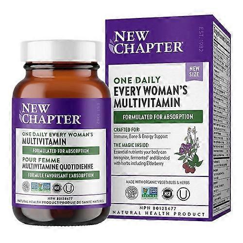 New Chapter One Daily Every Woman's Multivitamin, 30 Tabs