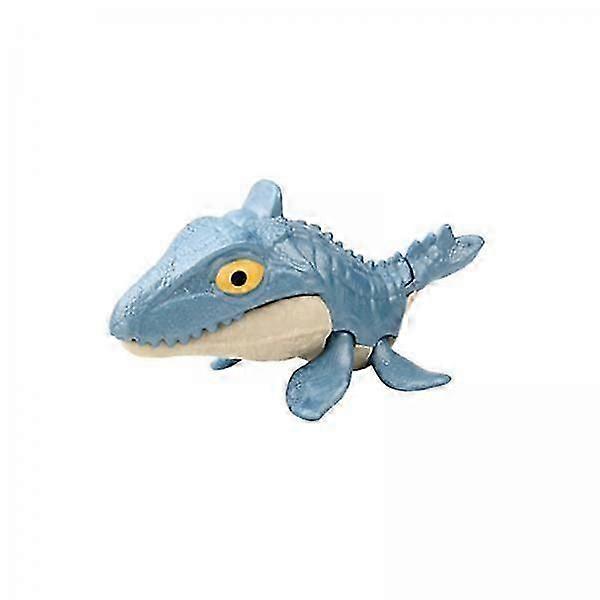 2x Flexible Finger Dinosaur Biting Toy - Hand Puppet for Party Favors & Bath Fun