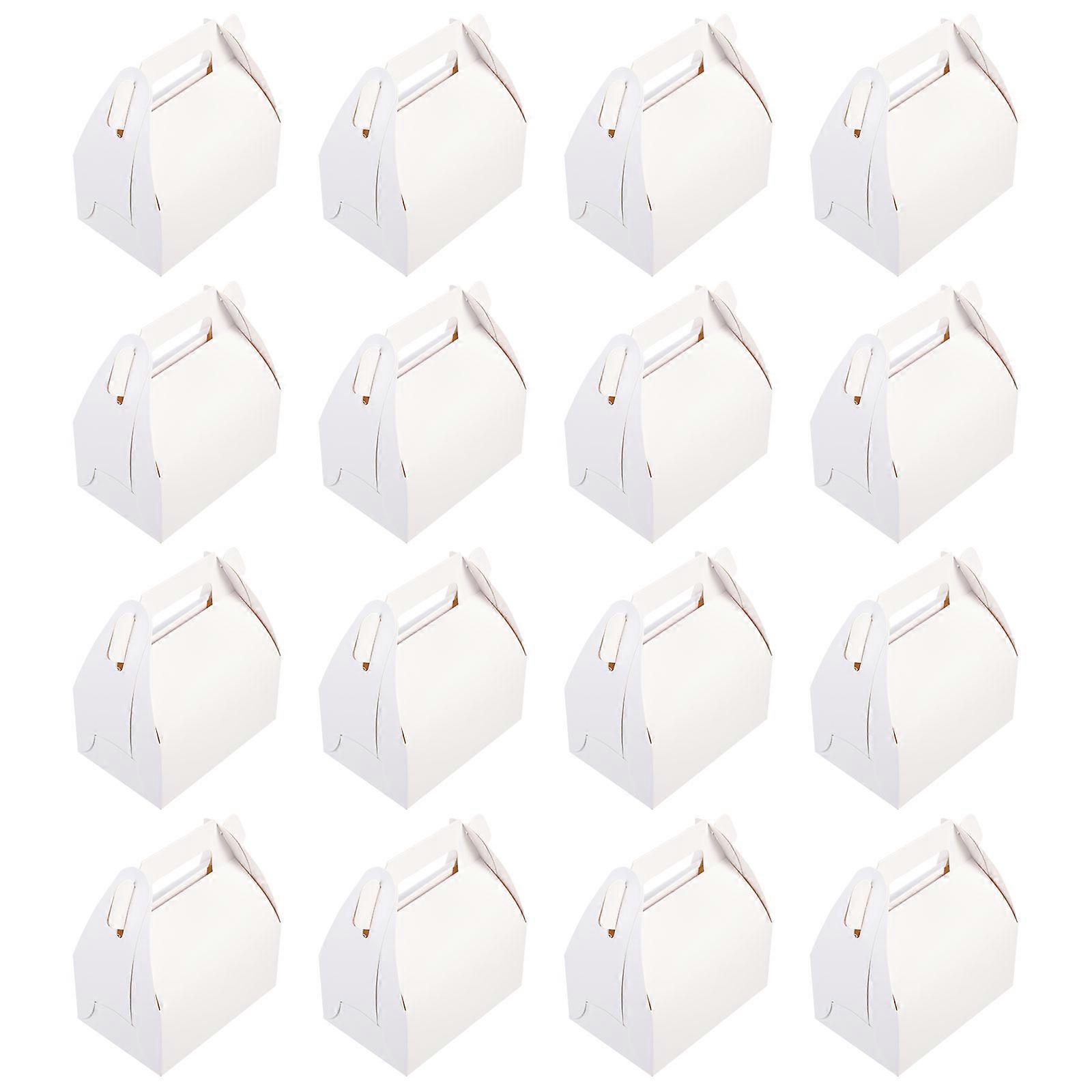 20pcs Kraft Paper Food Boxes for Snacks, Popcorn & Fried Chicken – Convenient Takeaway Design for Parties & Events