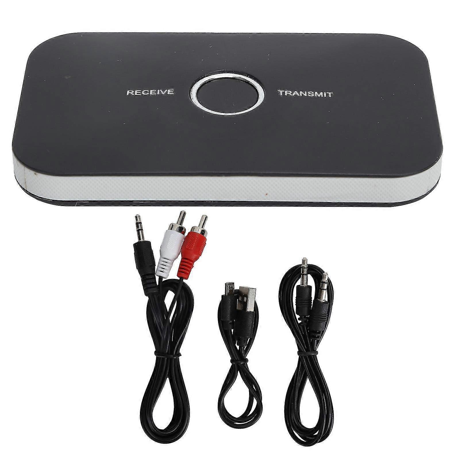 2-in-1 Bluetooth 5.0 Audio Adapter - Wireless Transmitter & Receiver with AUX for TV & Computer Streaming