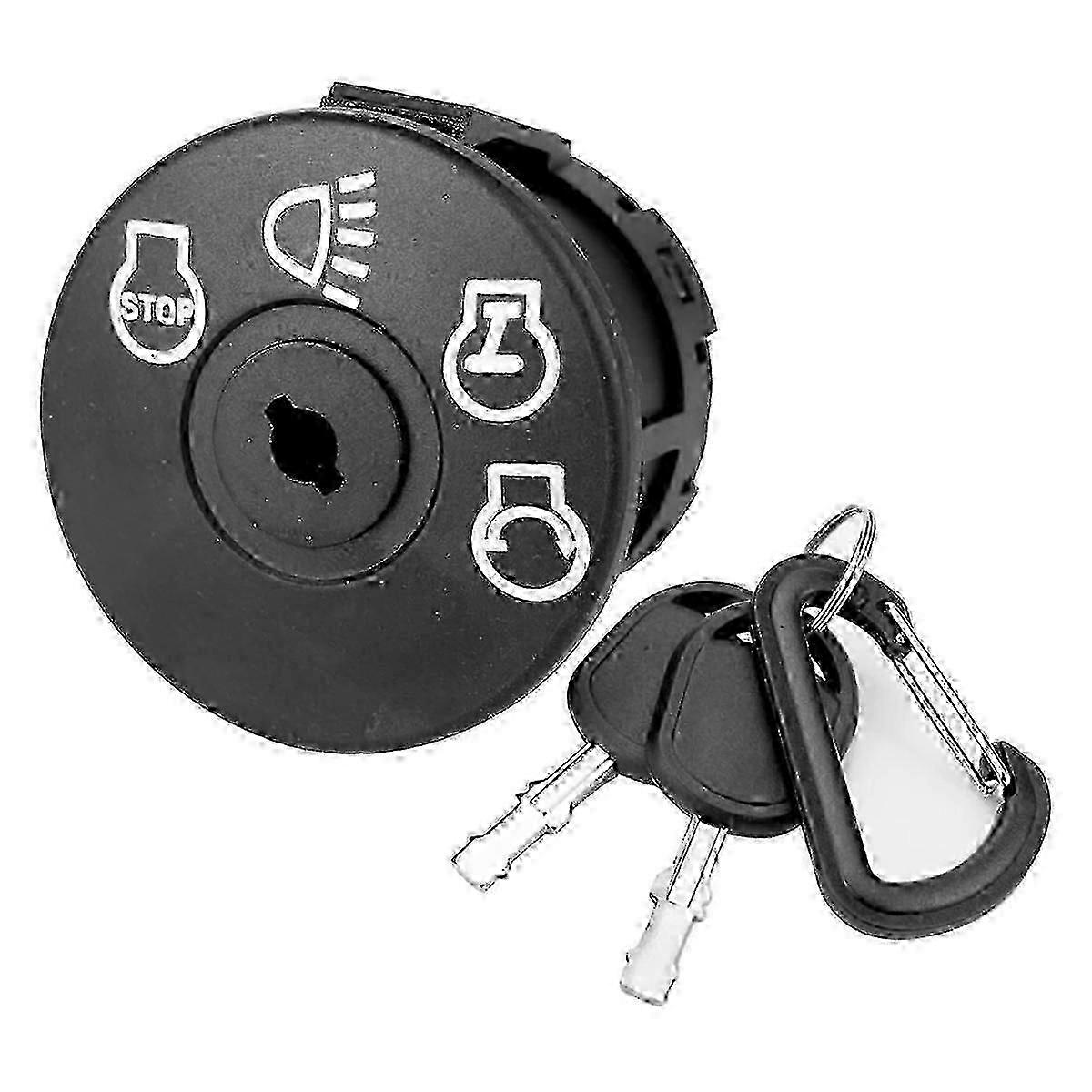 7 Terminals Ignition Switch with Key for Deere John Riding Lawn Mower Replace