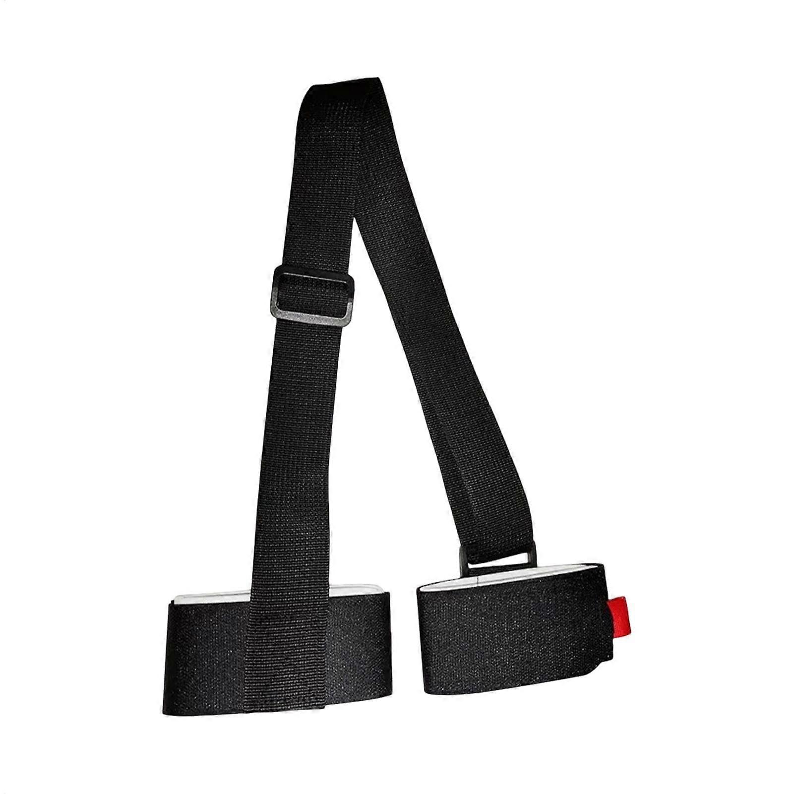 Ski Strap Adjustable Ski Straps Shoulder Ski Carrier Ski Carrier Strap Black Binding Strap