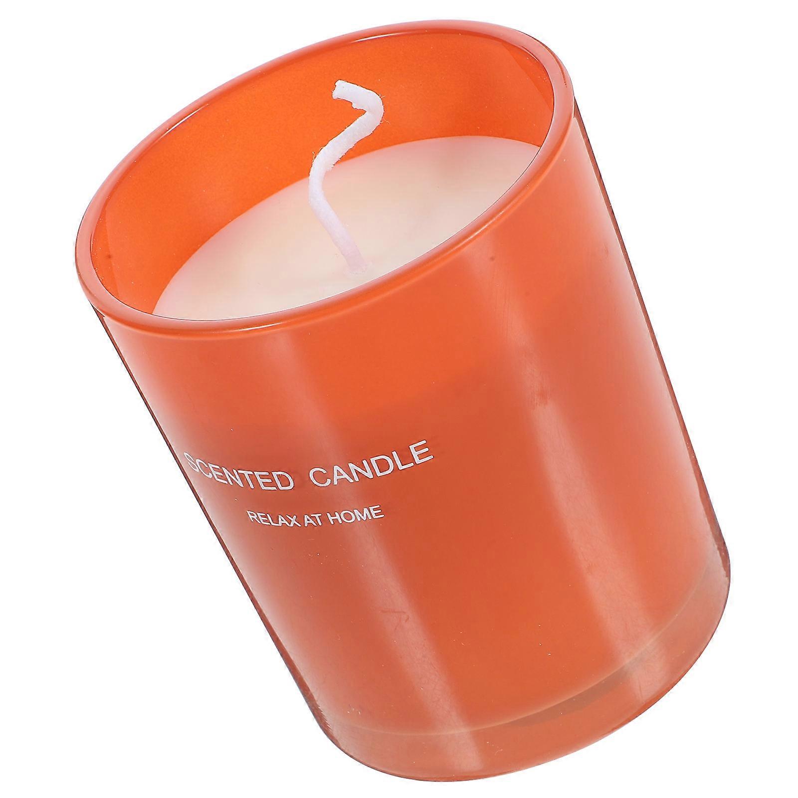 Fragrant Candles Beautifully Packaged Orange Candle for Valentine's Day 1Pcs