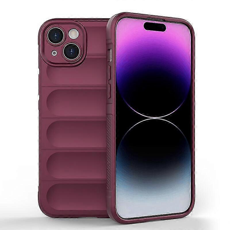 For iphone iPhone 14 Plus Case, Flexible Soft TPU Rubber Grip Shock-Absorbent Protective Case Cover