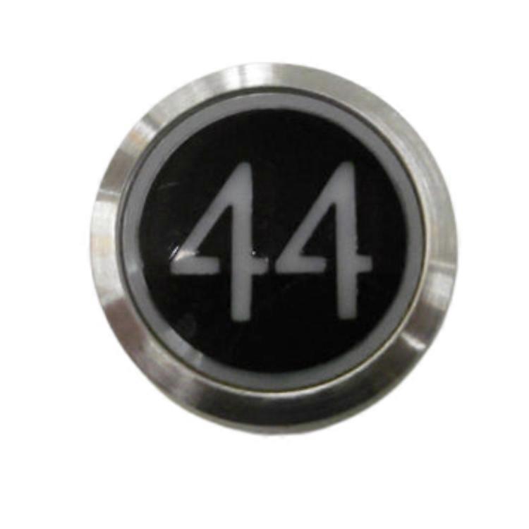 Kone Button 44 White Flush Cop Panel Km851928g001h044