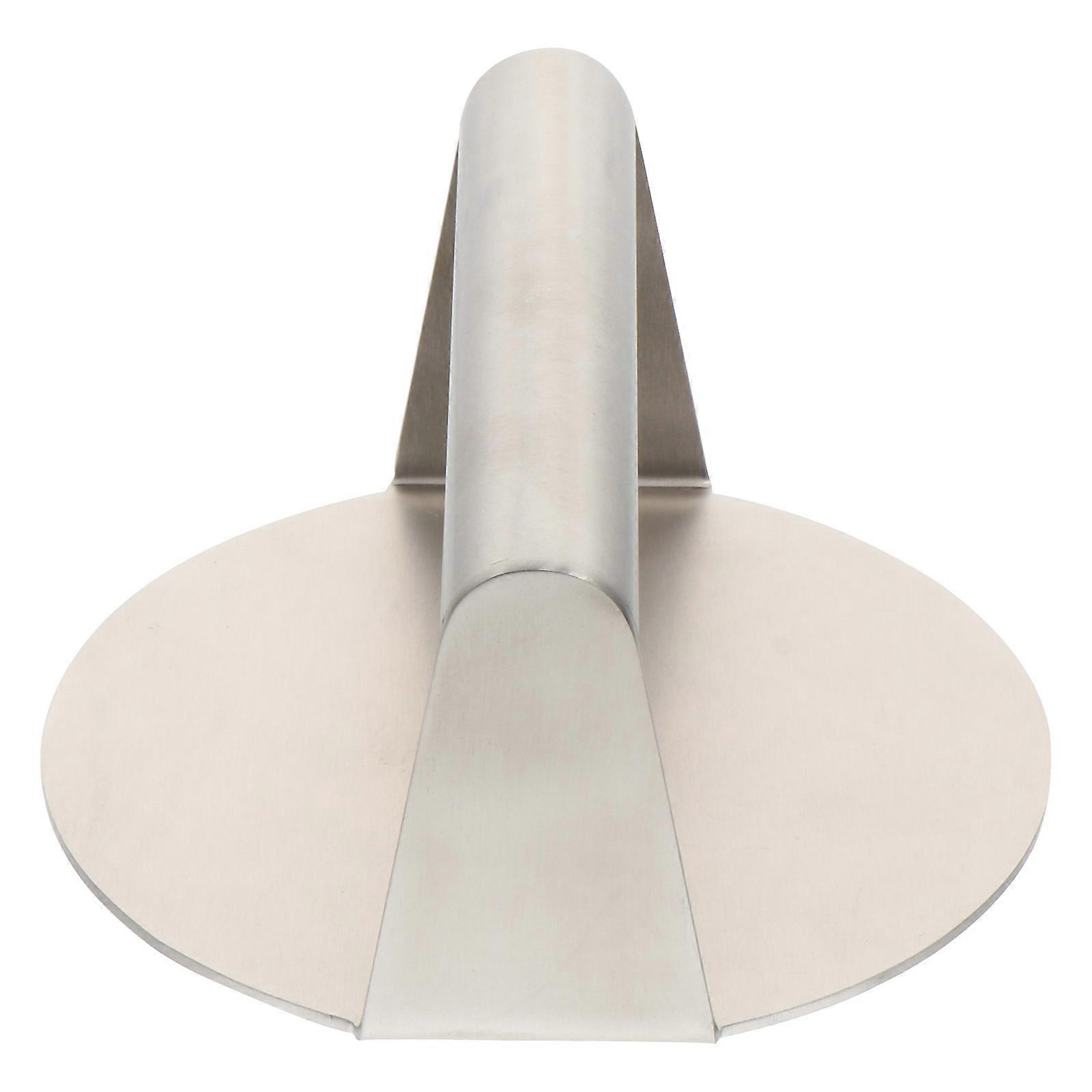 Stainless Steel Burger Making Tool For Home Users And Professionals 14X14X7.3CM Round Design 1Pc
