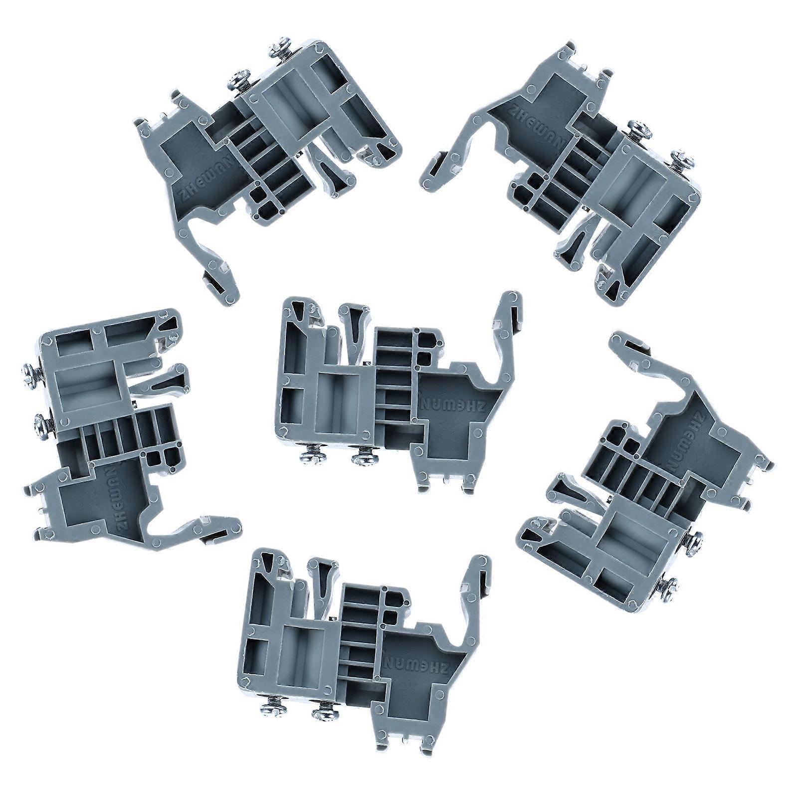 Cable Terminal For Industrial Use 4.3X3.6X0.92Cm Grey Low Temperature Durability 100Pcs