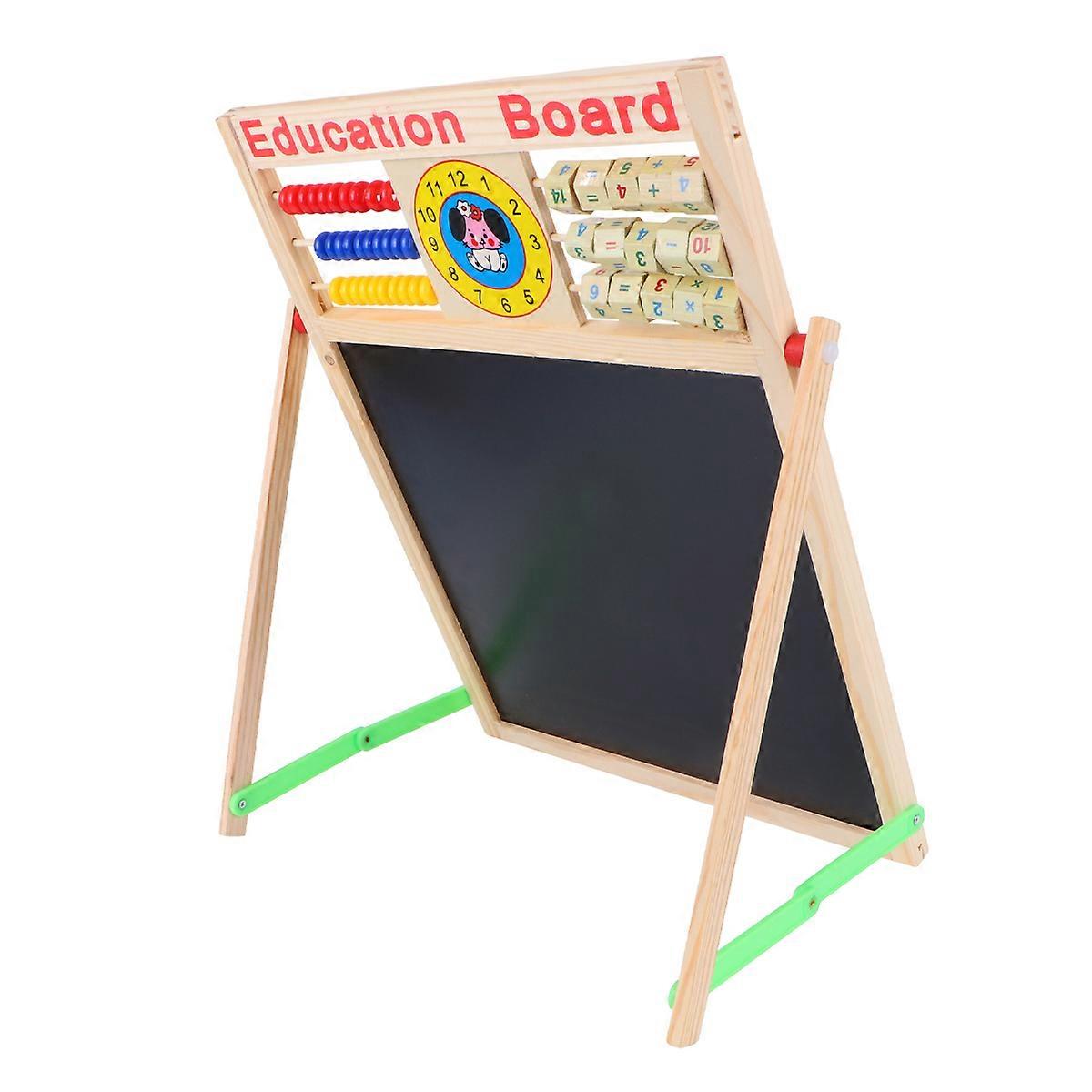 Wooden Chalkboard Perfect For Teaching Education Board Usage By Children Available In Multi Color 1Pcs