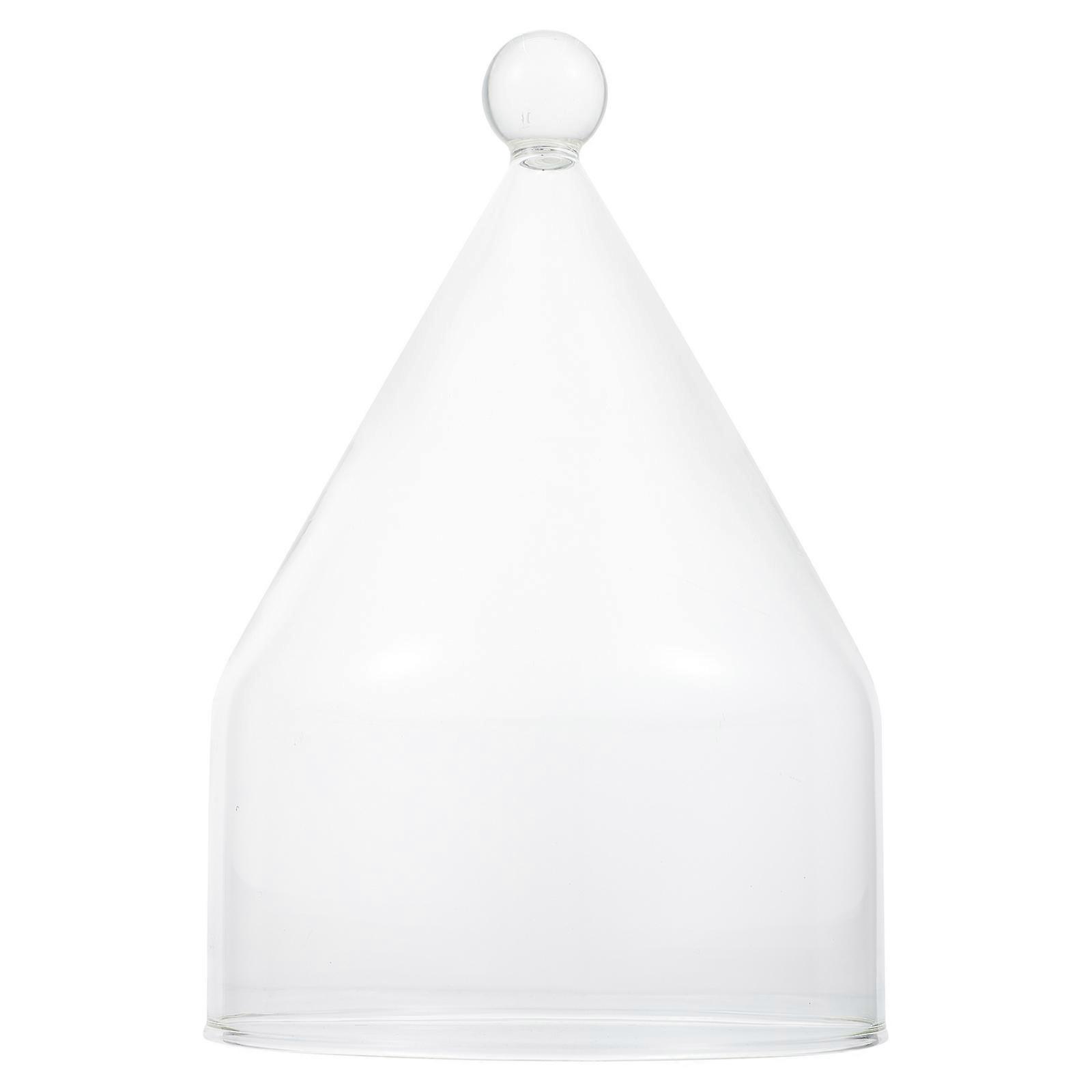 Stylish Cake Glass Cover Heat Resisting For Wine Tasting Parties 1Pack