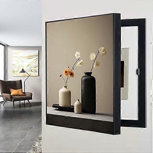 Electrical Meter Cover Decorative DIY Wall Art For Living Room Blank Hanging Panel Cover 50x60 cm Model 007