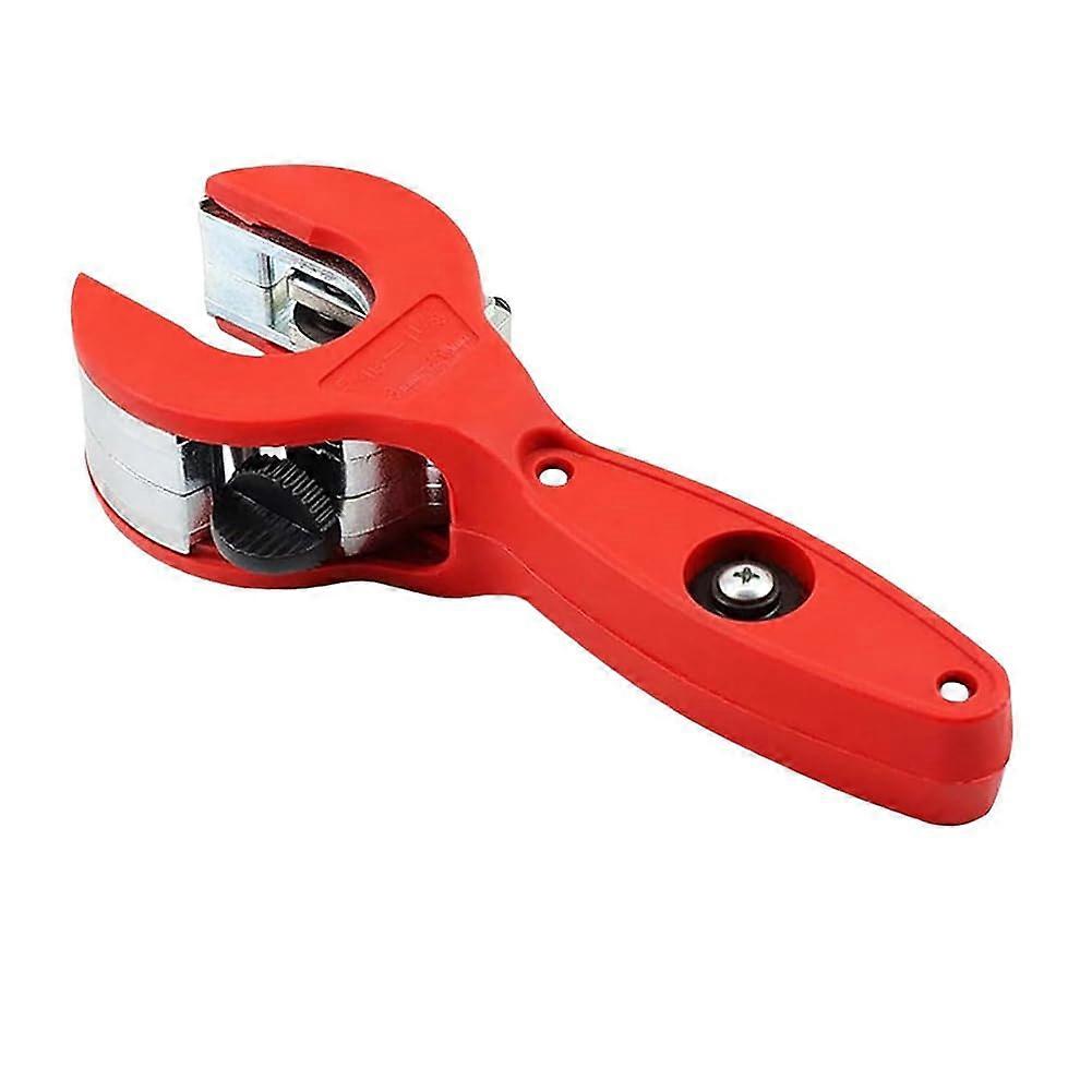 Ratschen Kupfer Ratschen PVC Cutter for Pipes 1/4 to 7/8 Inch Red, Durable and Lightweight Design