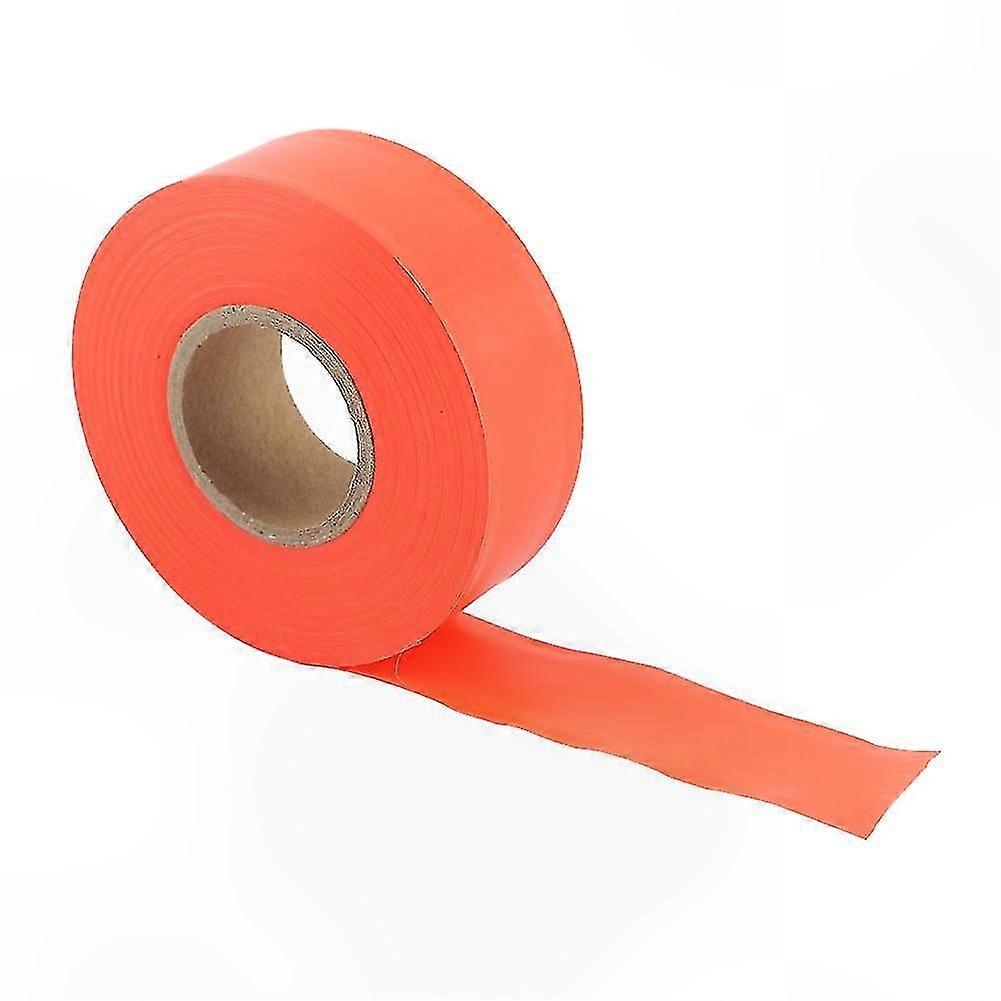 Orange Caution Tape for Camping and Marking High Visibility Ribbon Roll