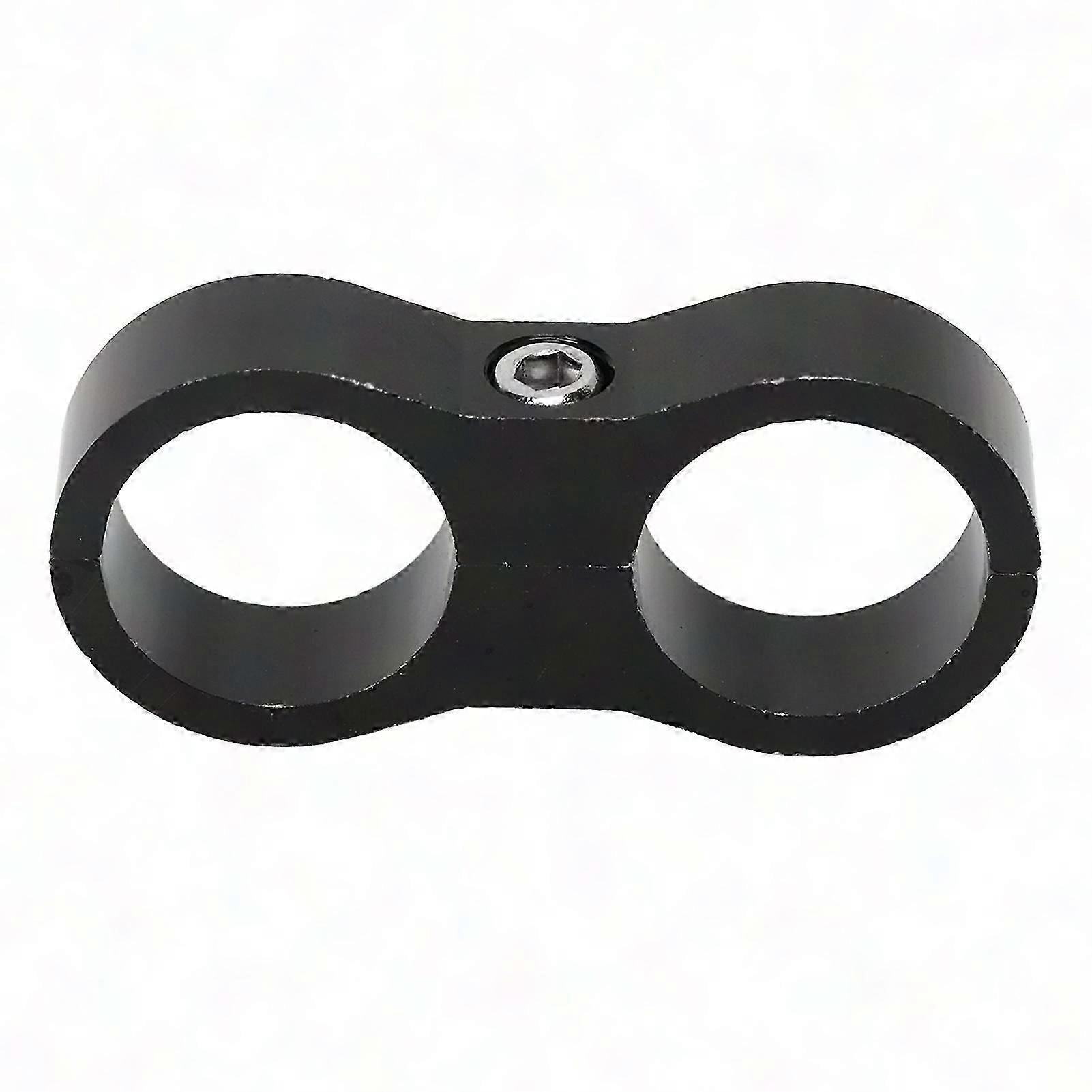 4pcs 12AN קו דלק הרכבה מפריד צינור צינור התאמת סגסוגת אלומיניום מלחציים מתאימים לקו בלימה של קו שמן 3/4