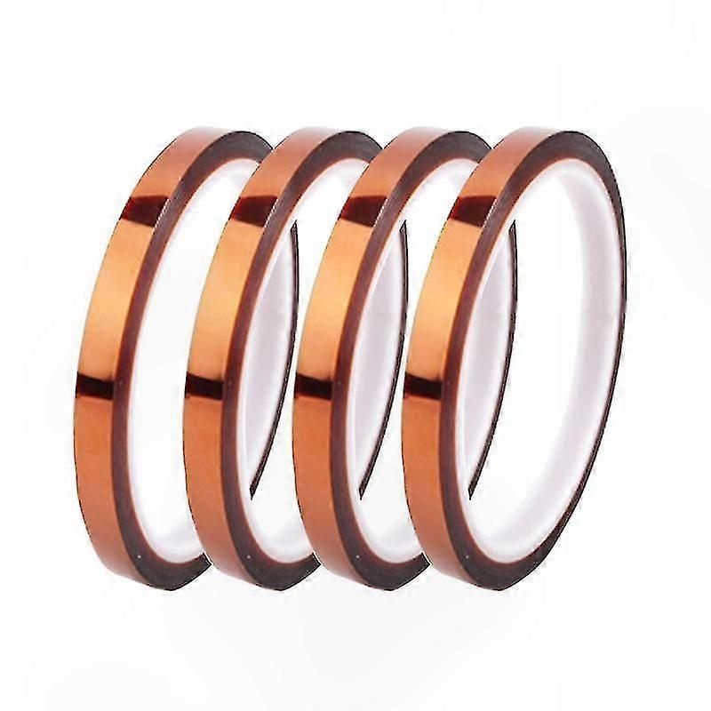 Heat Resistant Tape, 4 Rolls