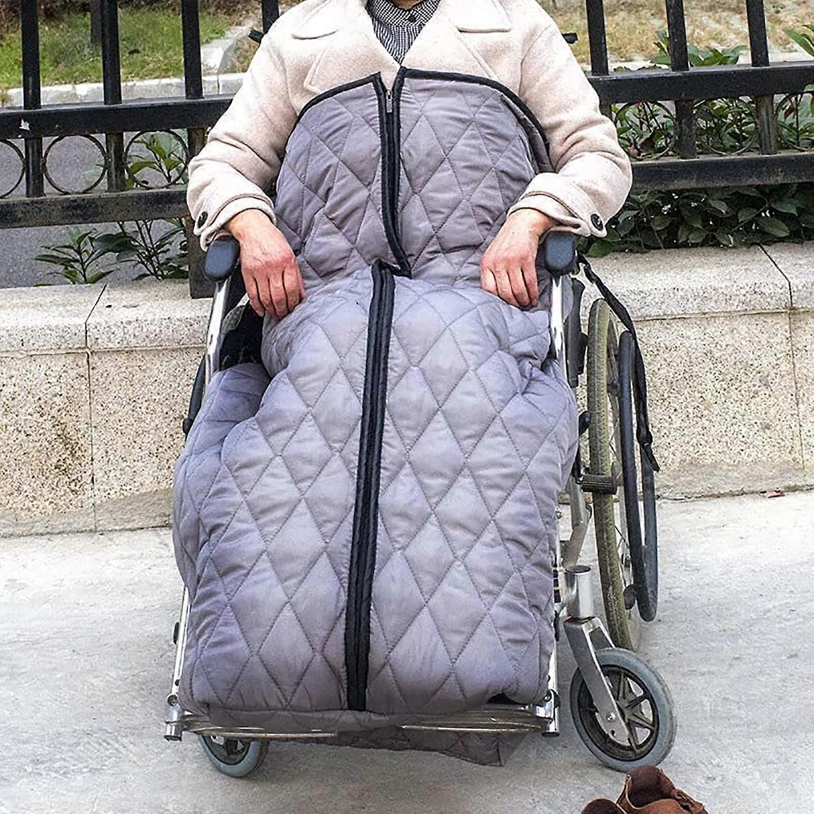 Wheelchair blanket for wheelchair, fleece, leg protection, thermal blanket made of plush, accessories for wheelchairs