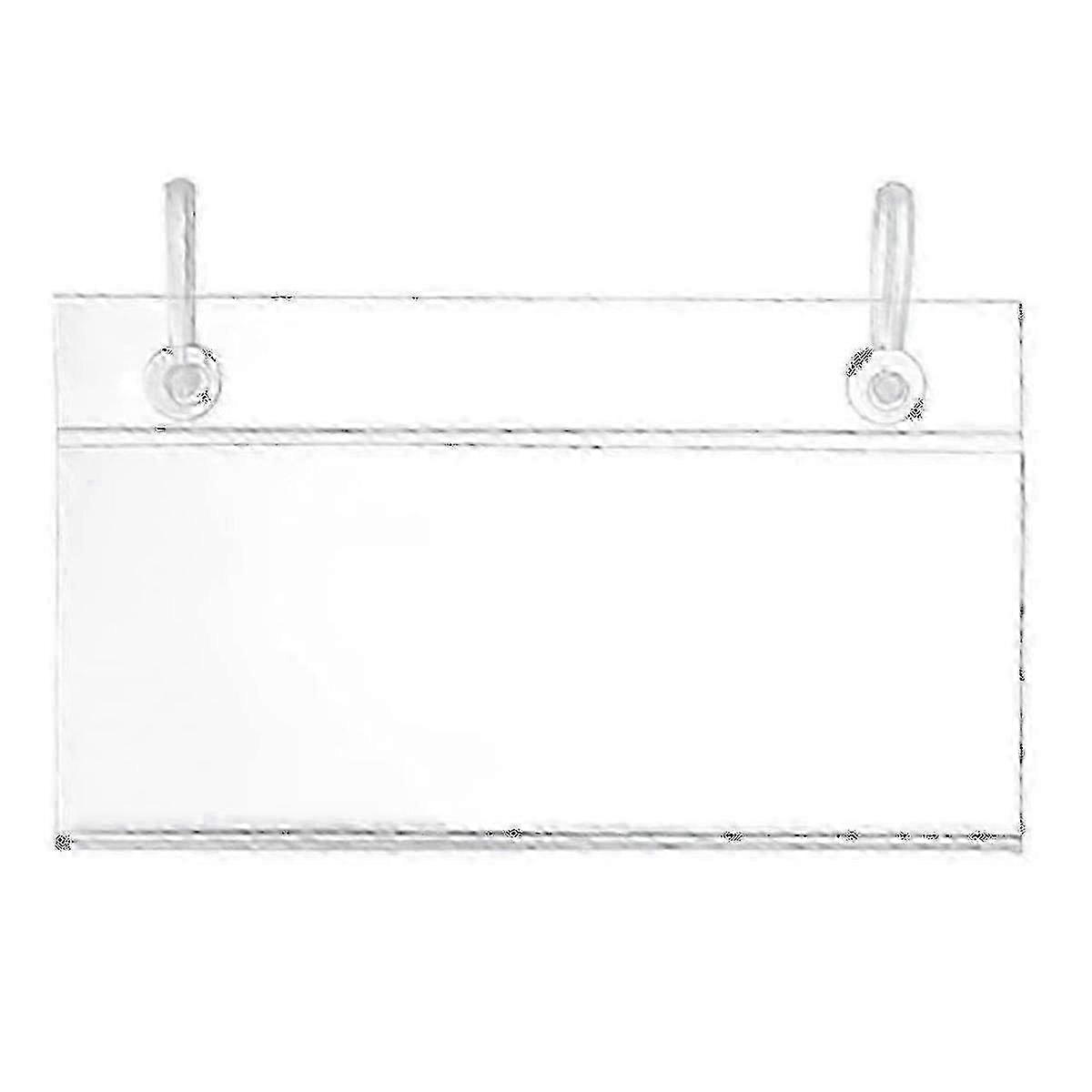 Wire Shelf Label Holders Clear Tags for Plastic Shelving