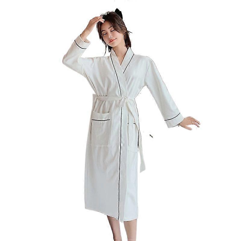 Spring Fall Couple Long Sleeve 100 Cotton Simple Solid Color Comfortable Loose