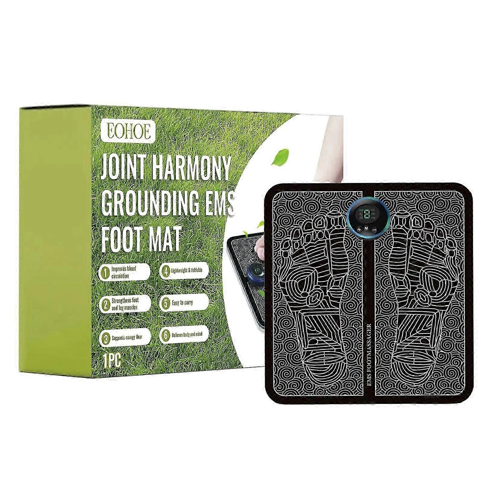 EOHOE EMS Foot Massage Care Device, daily improvement of foot soreness, easy to store, portable and folding design