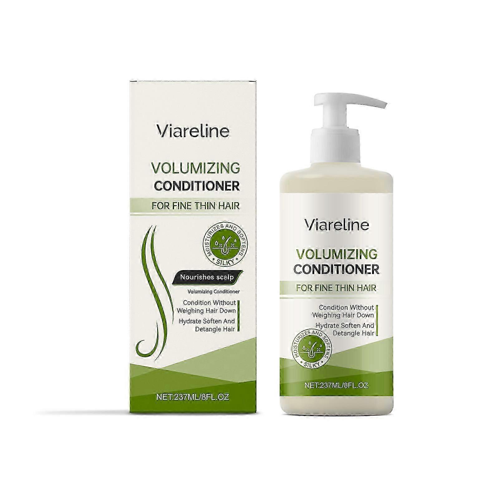 Viareline volumizing conditioner, soft, moisturizing, improving, dry, frizzy, strong and strong hair