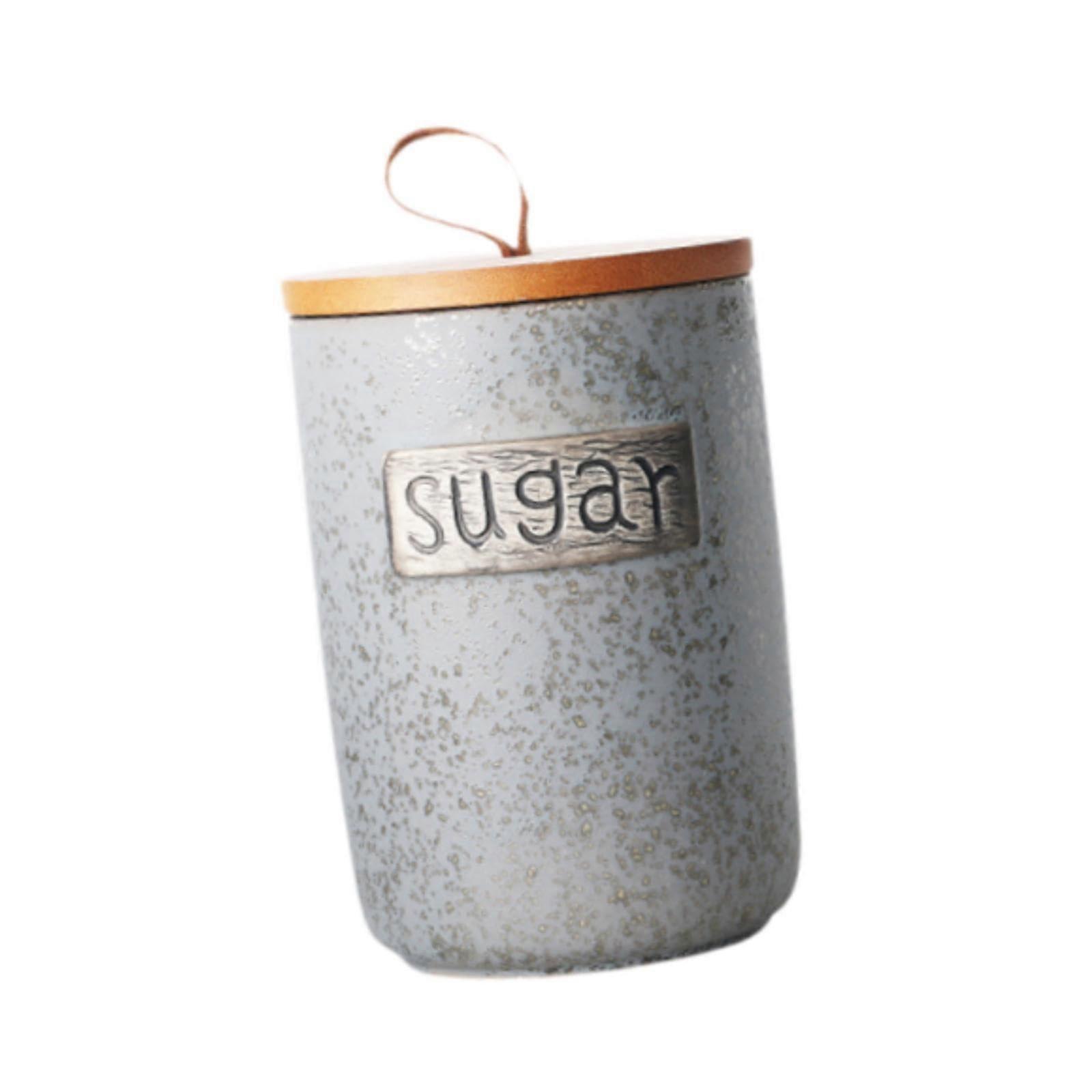 Coffee Canister Food Storage Container, Tea Storage Tin, Decorative Kitchen Cookie Jar