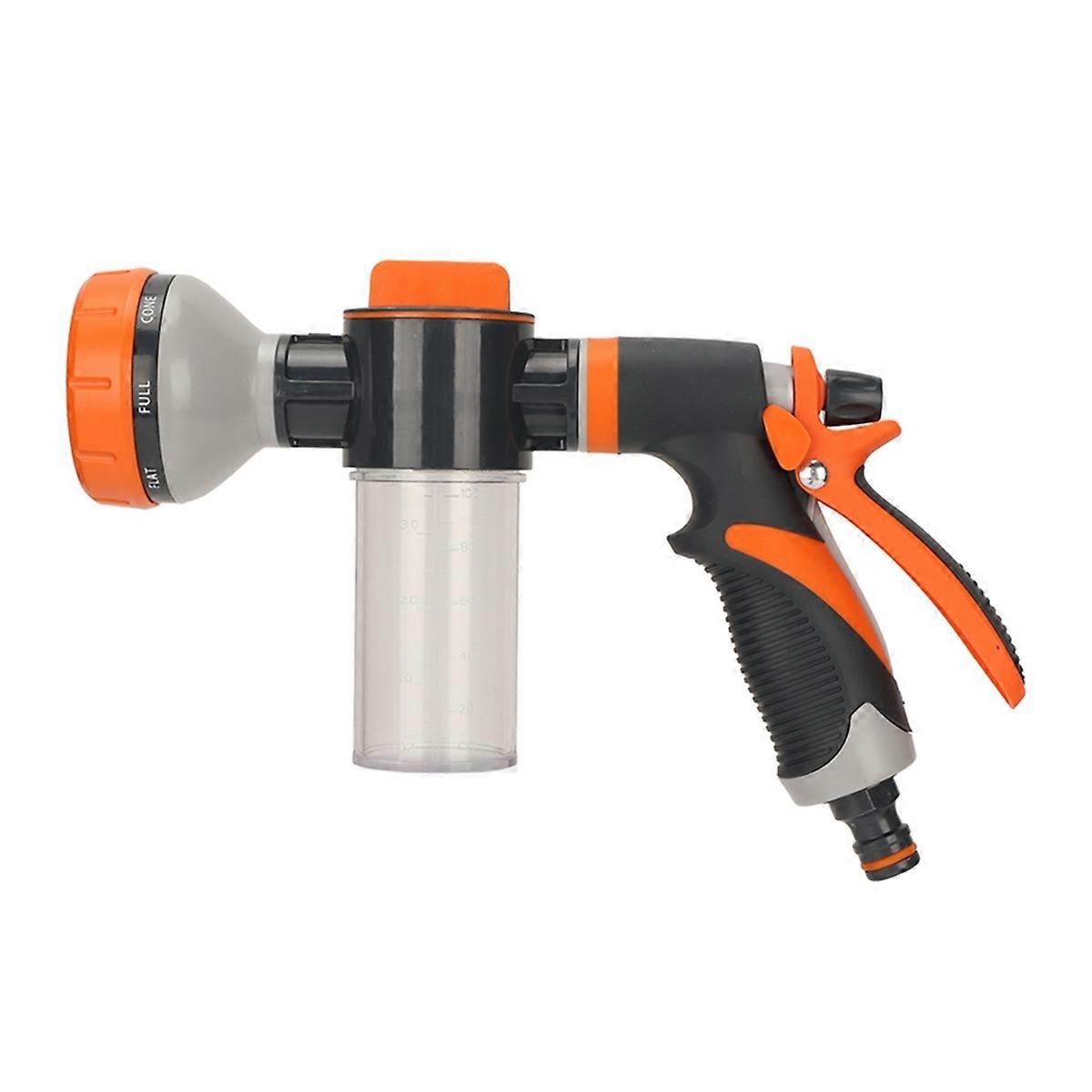 Car High Pressure Washing Watering Foam Sprayer 8 Modes