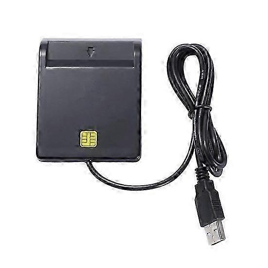 Multi-Card Reader with LED Light Supports SM/ID/SD Card Intelligent Touch Chip Card Reader