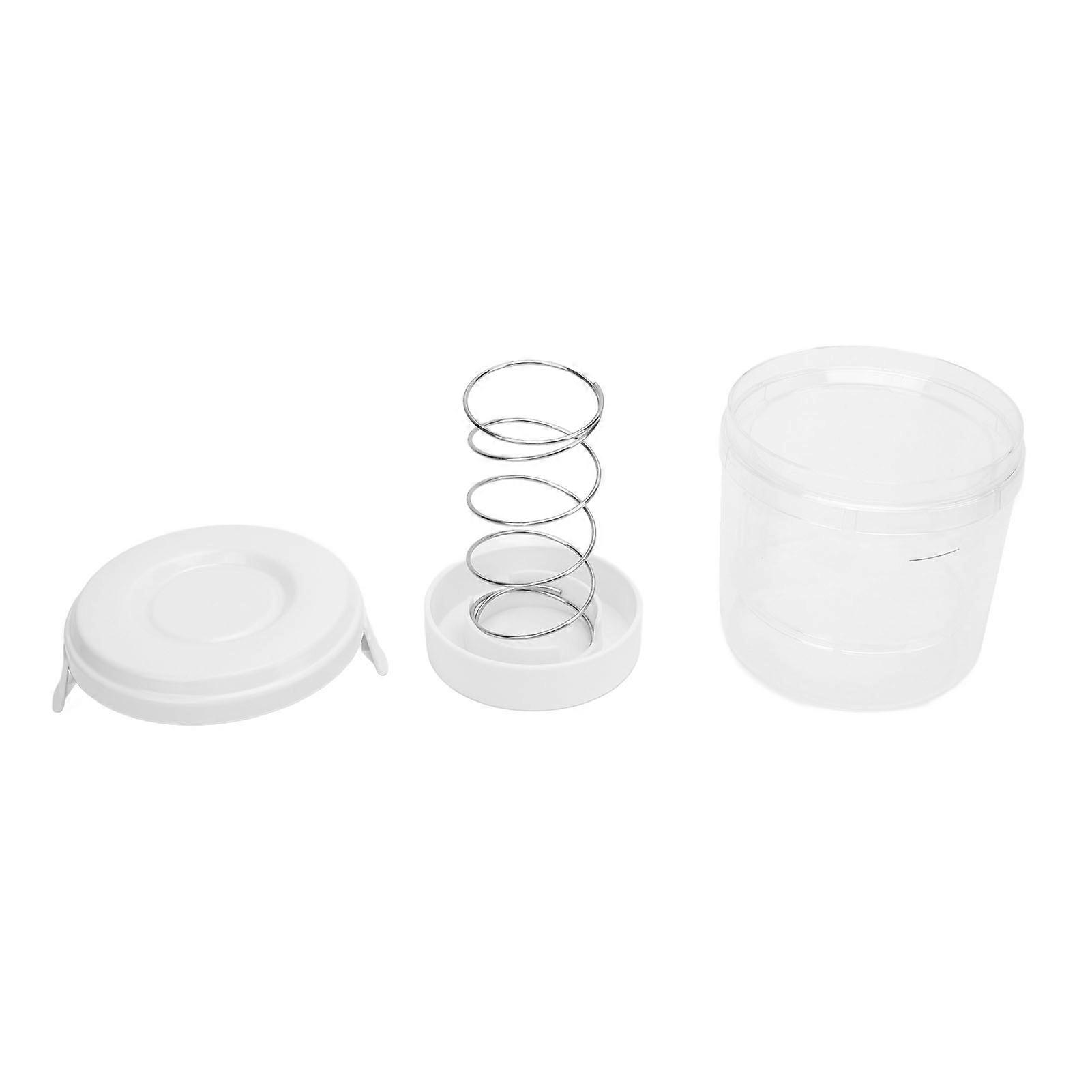 Large Clear Pickling Jar 14x12cm PP Fermentation Crock 5.5x4.7in