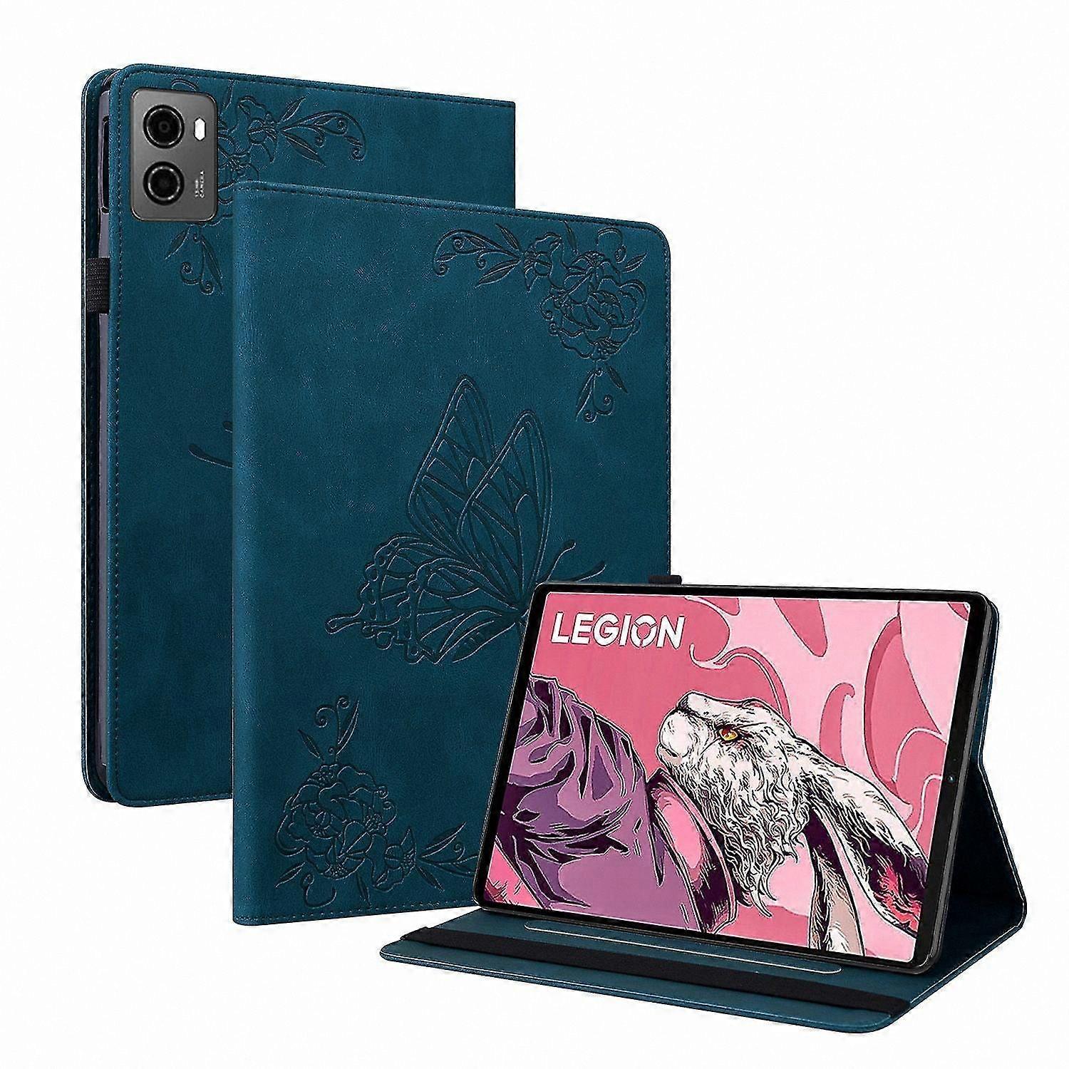 Genuine Leather Protective Cover for 8-inch Tablets with Stand Feature and Auto Sleep Function
