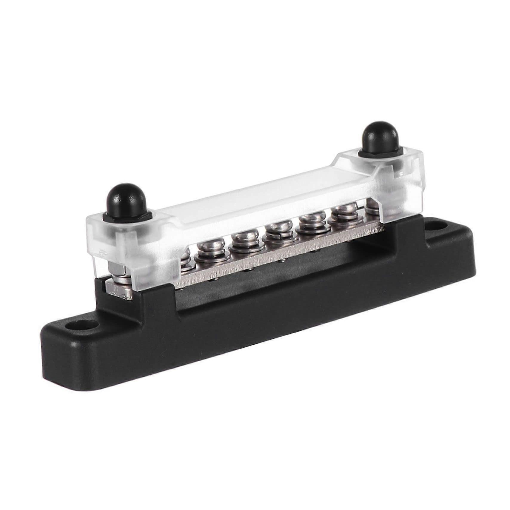 Copper Bus Bar Power Terminal Block for Automotive and Marine Use, Corrosion Resistant, Heavy-Duty for Boats, Trucks, RVs