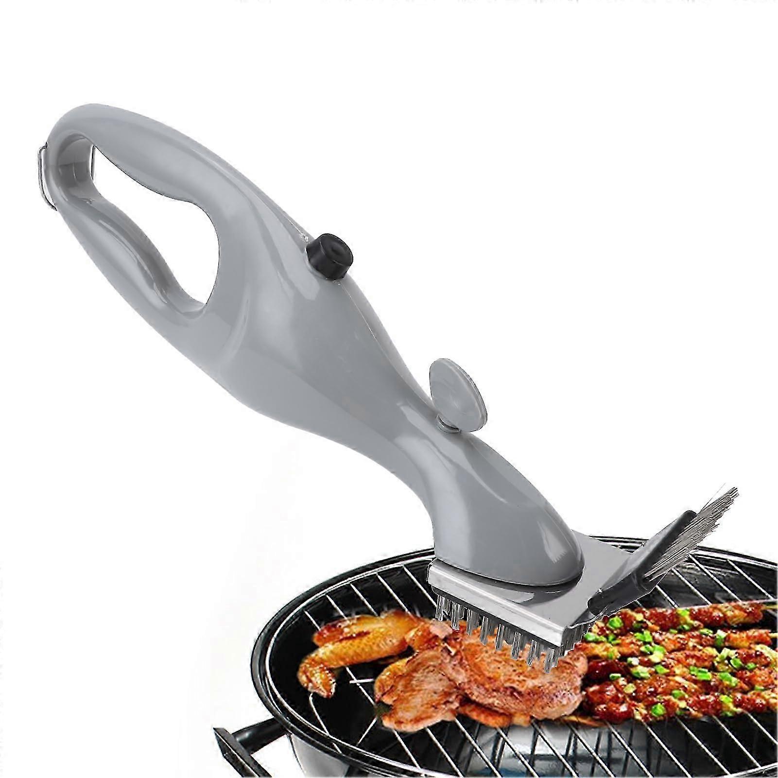 Stainless Steel BBQ Grill Brush with Steam Function