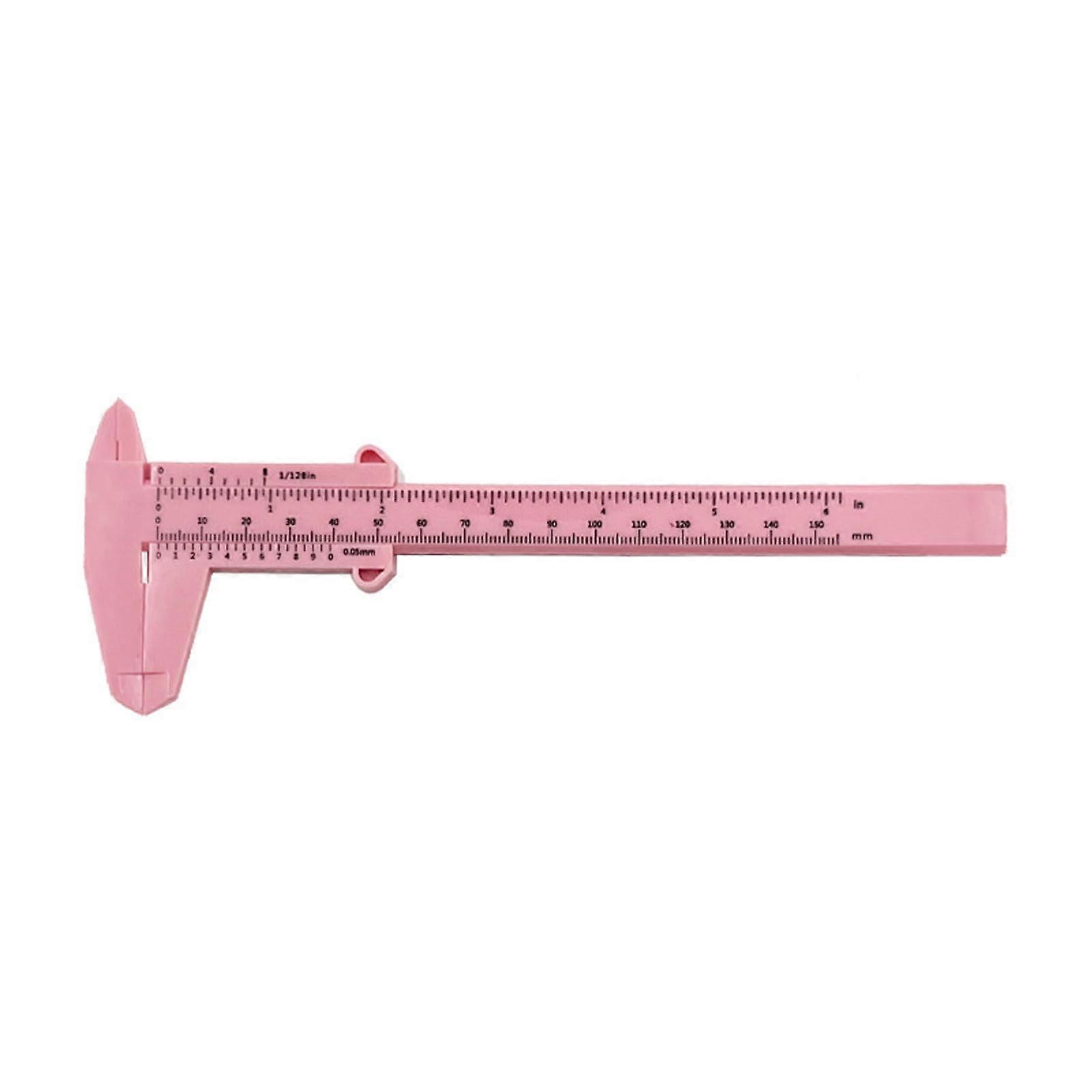 150mm Double Scale Vernier Caliper For Precision Measurement With Inch And MM Markings For School Students Light Powder