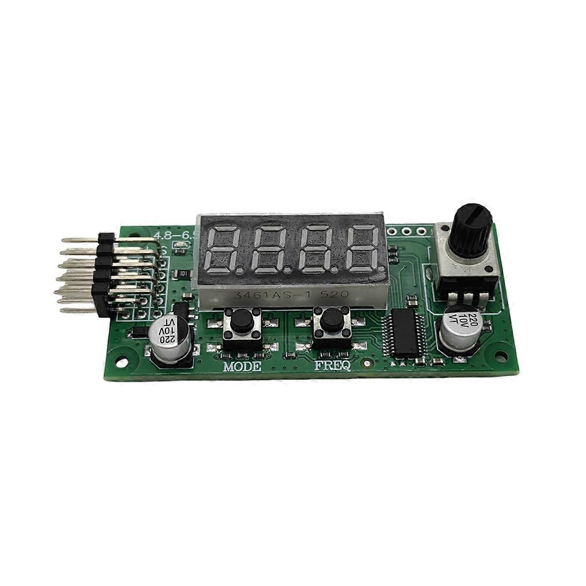 Model Aircraft Servo Tester with Display Multi-Function Electronic Motor Speed Regulator Digital Analog Servo Tester