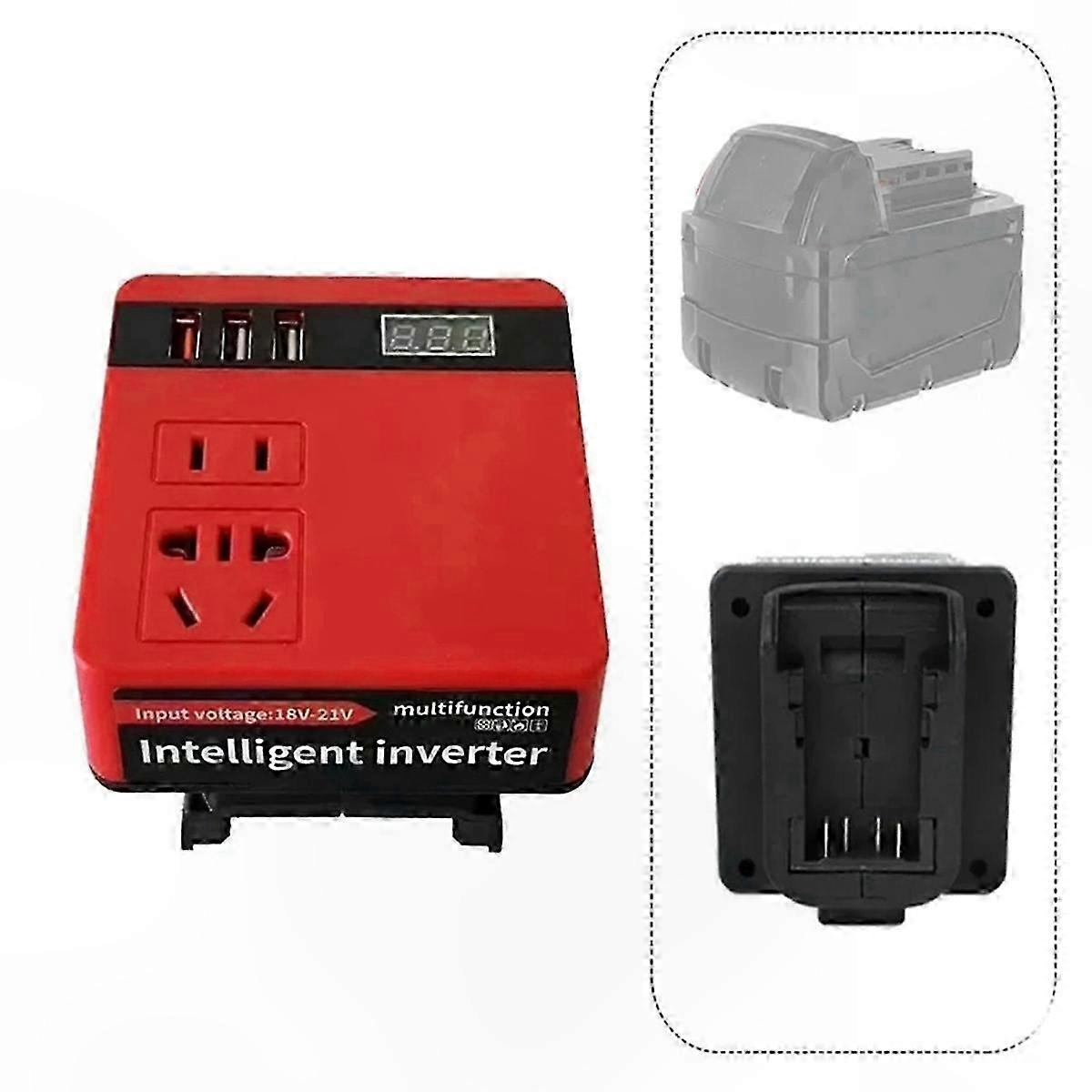 Portable Modified Sine Wave Inverter for 18V Battery Outdoor Power Supply Solution