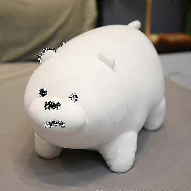 Three Bare Bears Plush Doll - Ice Bear/grizzly/panda Stuffed Toy