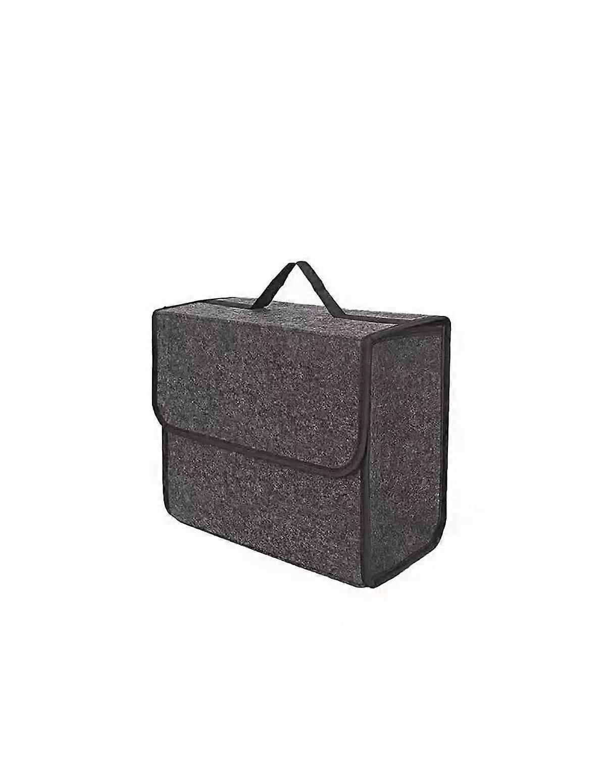 Storage Nets for Campervans Trunk Storage Box Foldable Felt Organizer Car Boot 50X17X24CM 30X17X29CM Black Grey