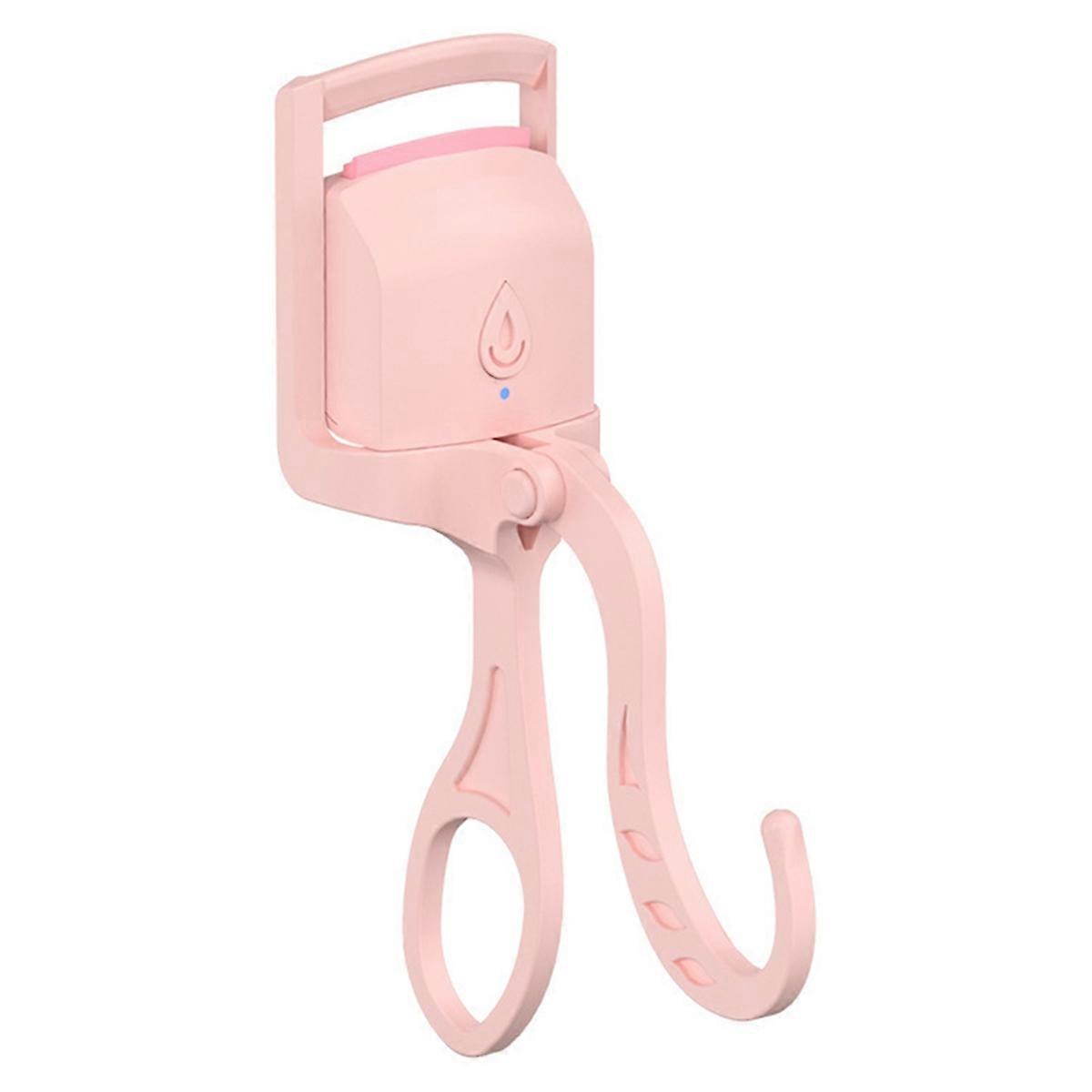 C-Shaped Heated Eyelash Curler Fast Heat Up in 5s - Rechargeable Electric Eyelash Curler for 24H Long Lasting Curls