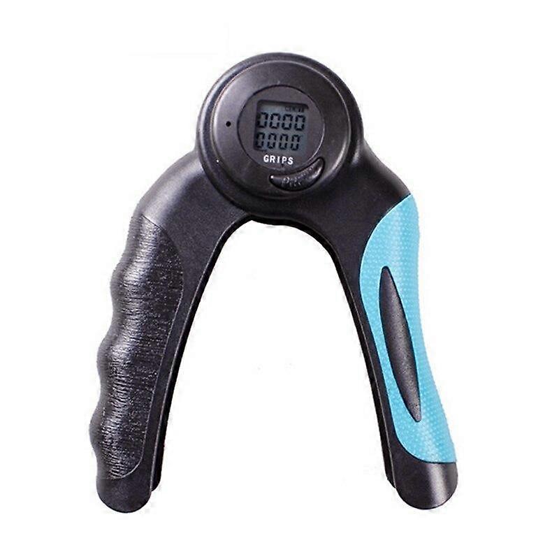 Gripper Digital LCD Strength Wrist Exercise Dynamometer(Blue)