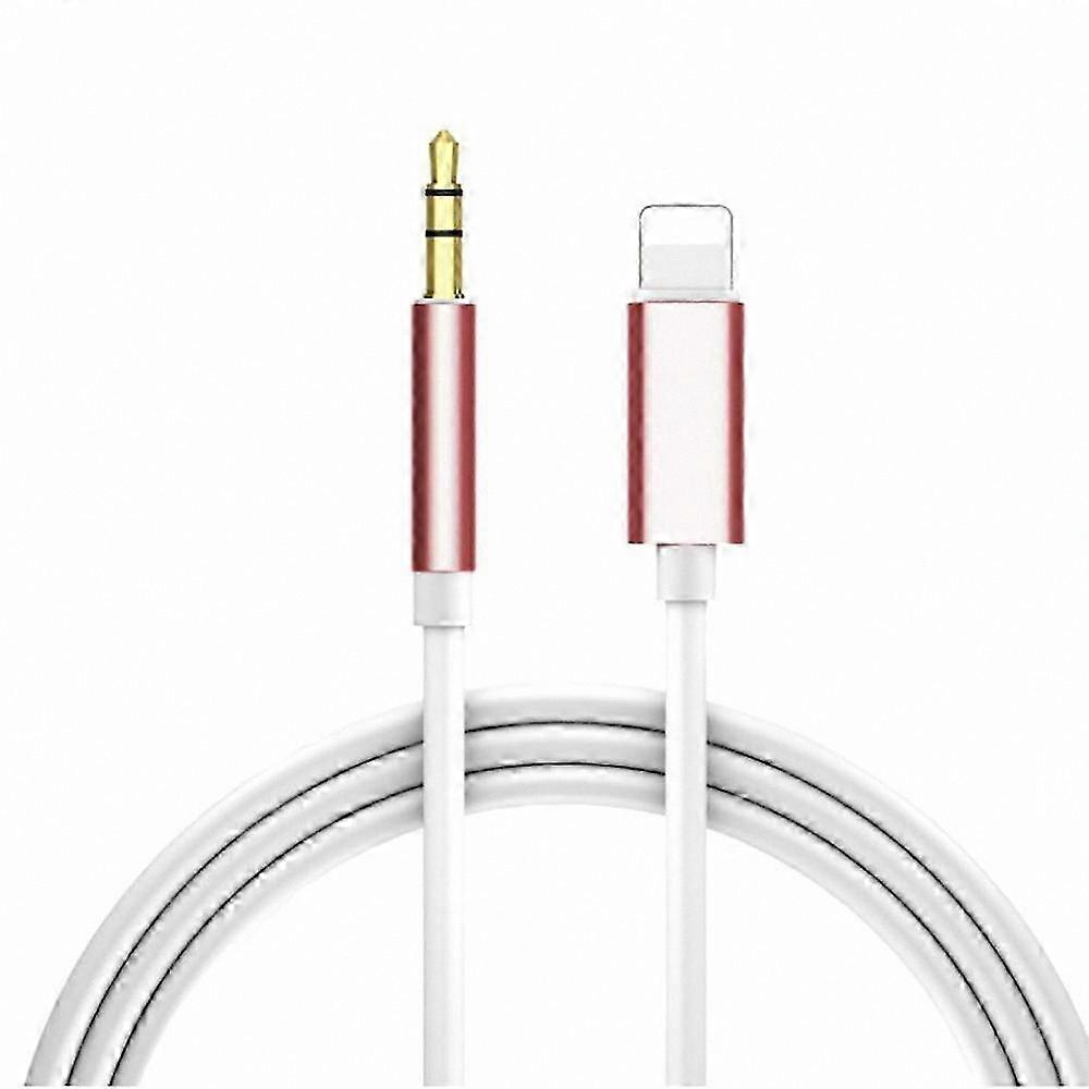 3.5mm Gold o Cable for Car and Mobile Devices Compatible with  5 and Above,  - Premium Quality Connection Solution