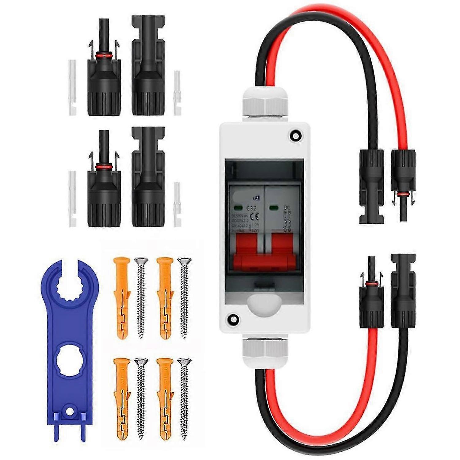 Solar Panel Disconnect Switch, with IP65 Waterproof Box
