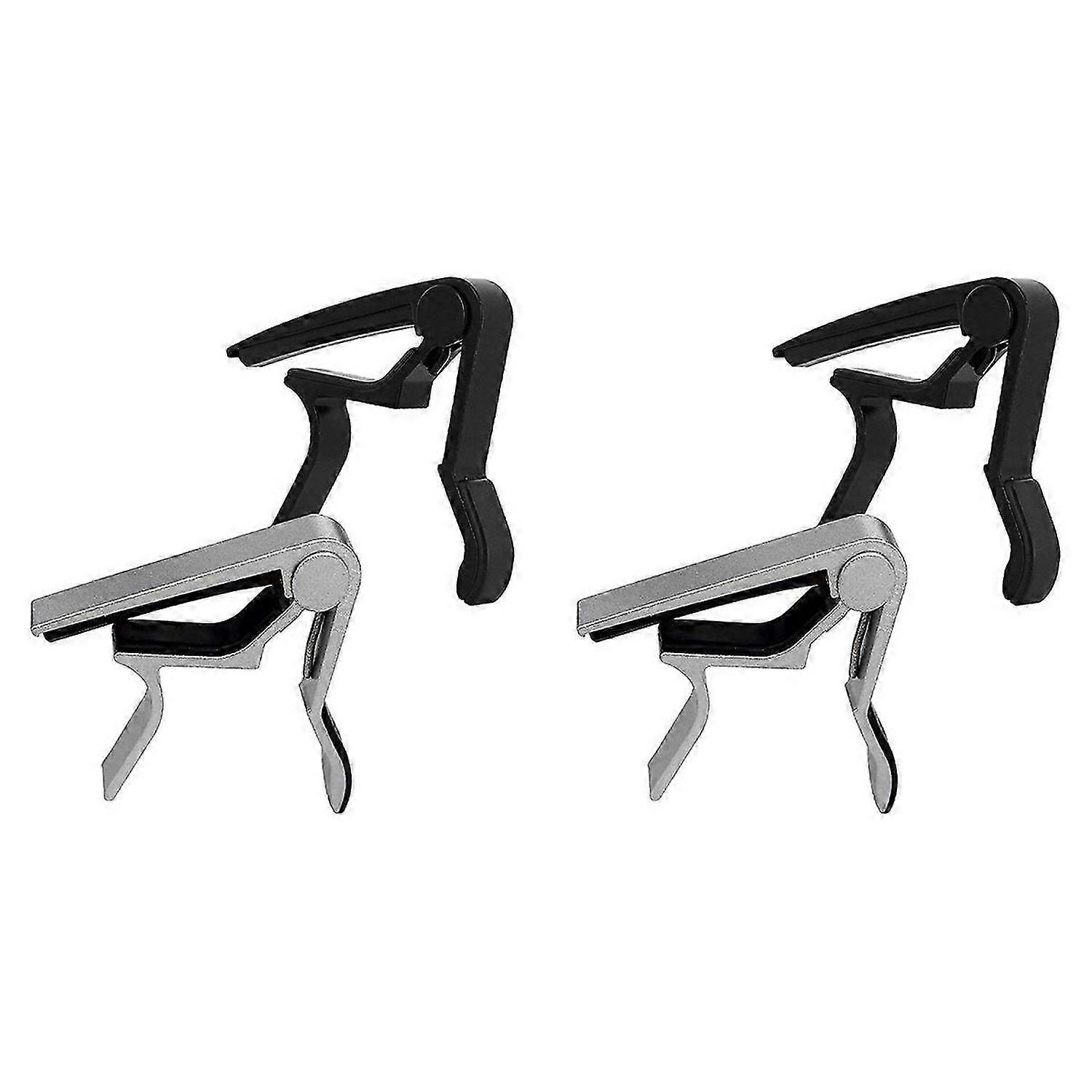 2 Gitarren-Capo Trigger für Akustik, E-Gitarre, Ukulele