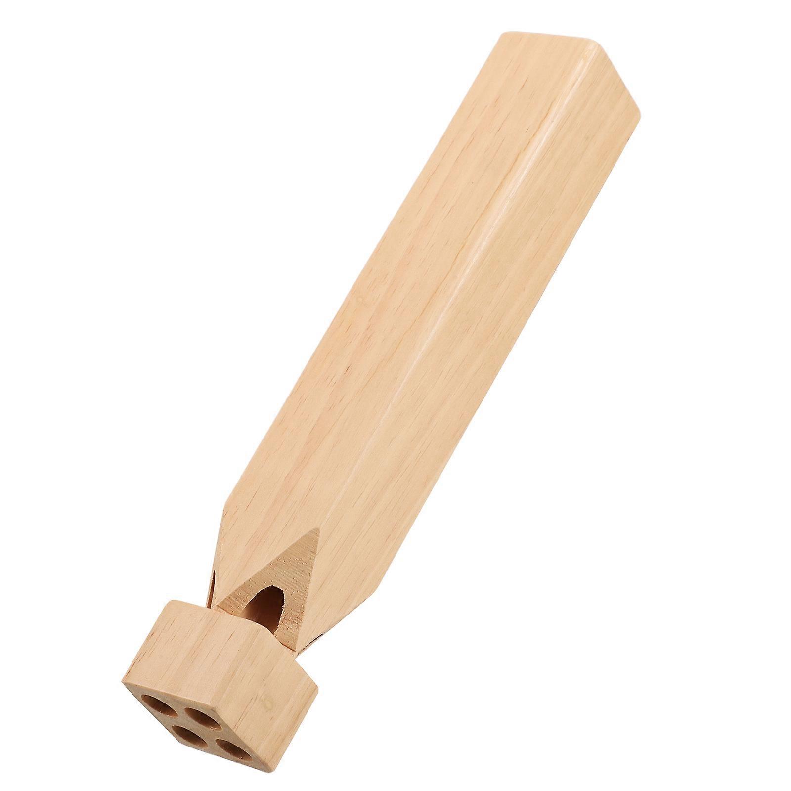 Kids Wooden Train Whistle 5Pcs Pack for Fun Play and Musical Development