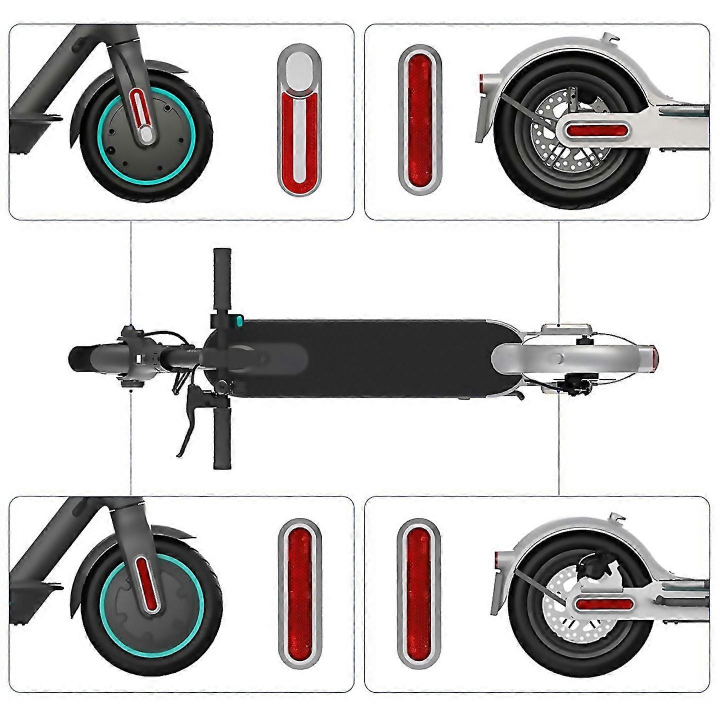 For Scooter Modified Decorative Cover M365 Pro 1s Red