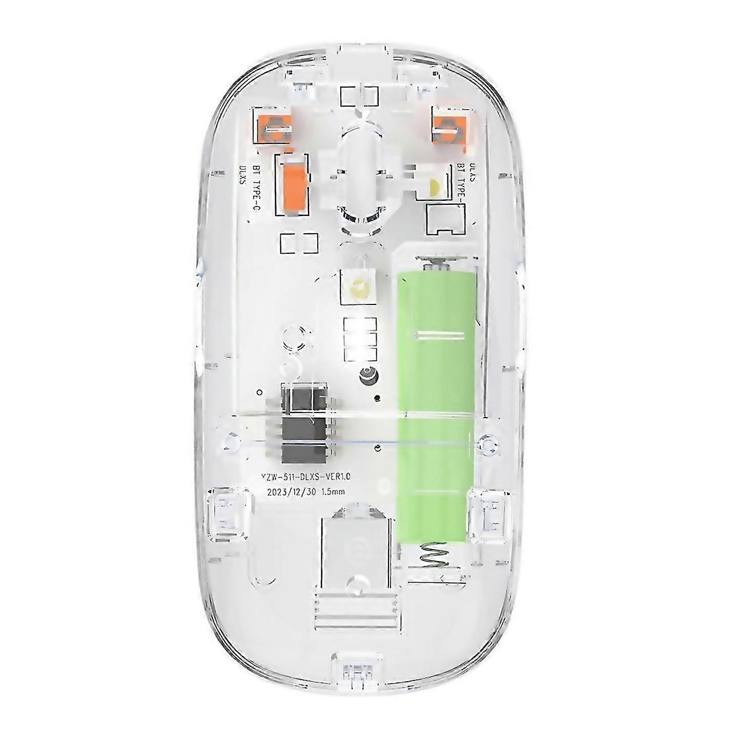 For Mouse 24g Usb Bluetooth Ergonomic Gaming Mouse