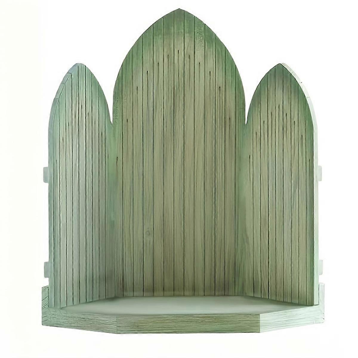 Statue Collection the Green Background of the Birth of Jesus