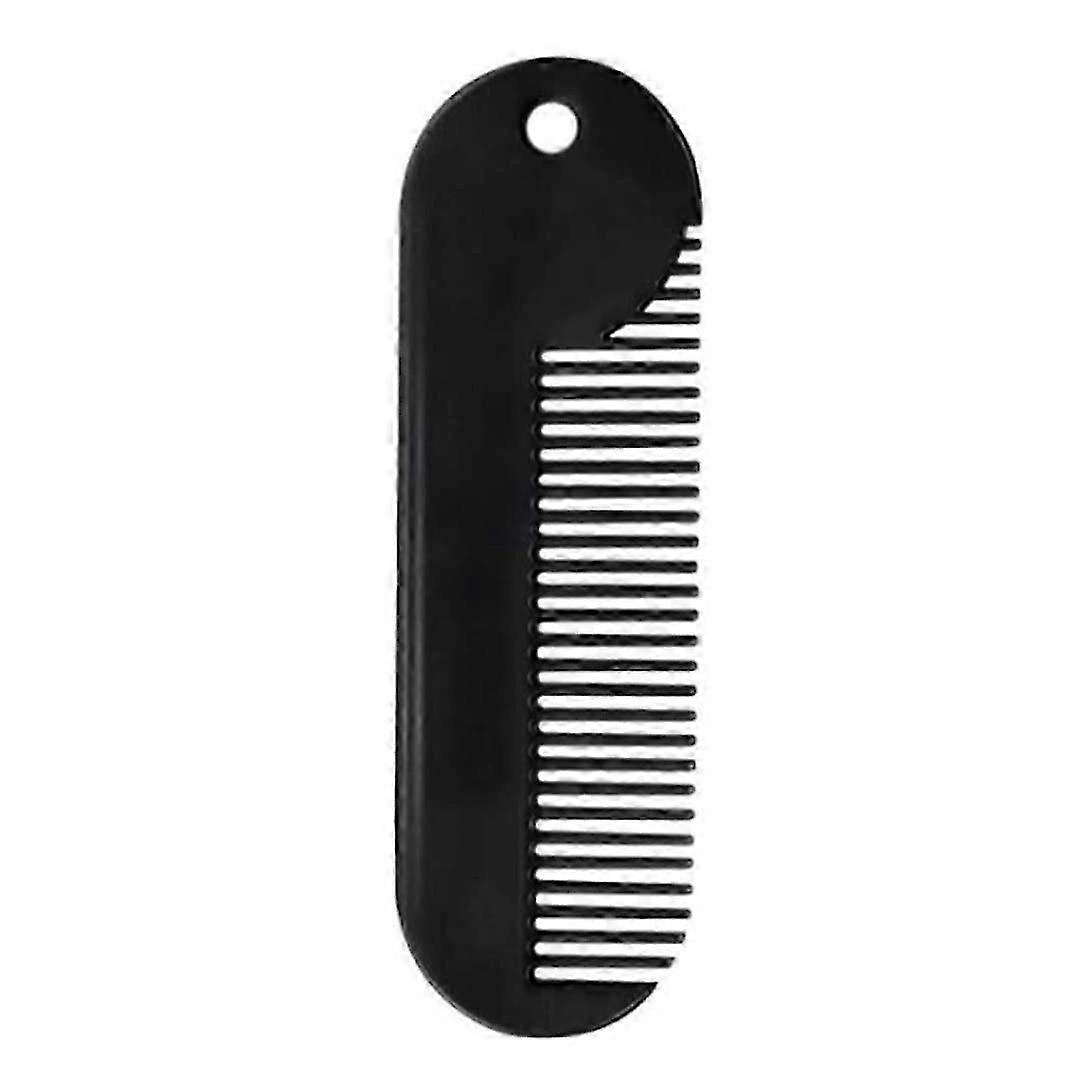 Mustache Combs For Men Beard Comb Metal Fine Tooth Comb Portable Mini Pocket Styling Beard Cleaning Comb
